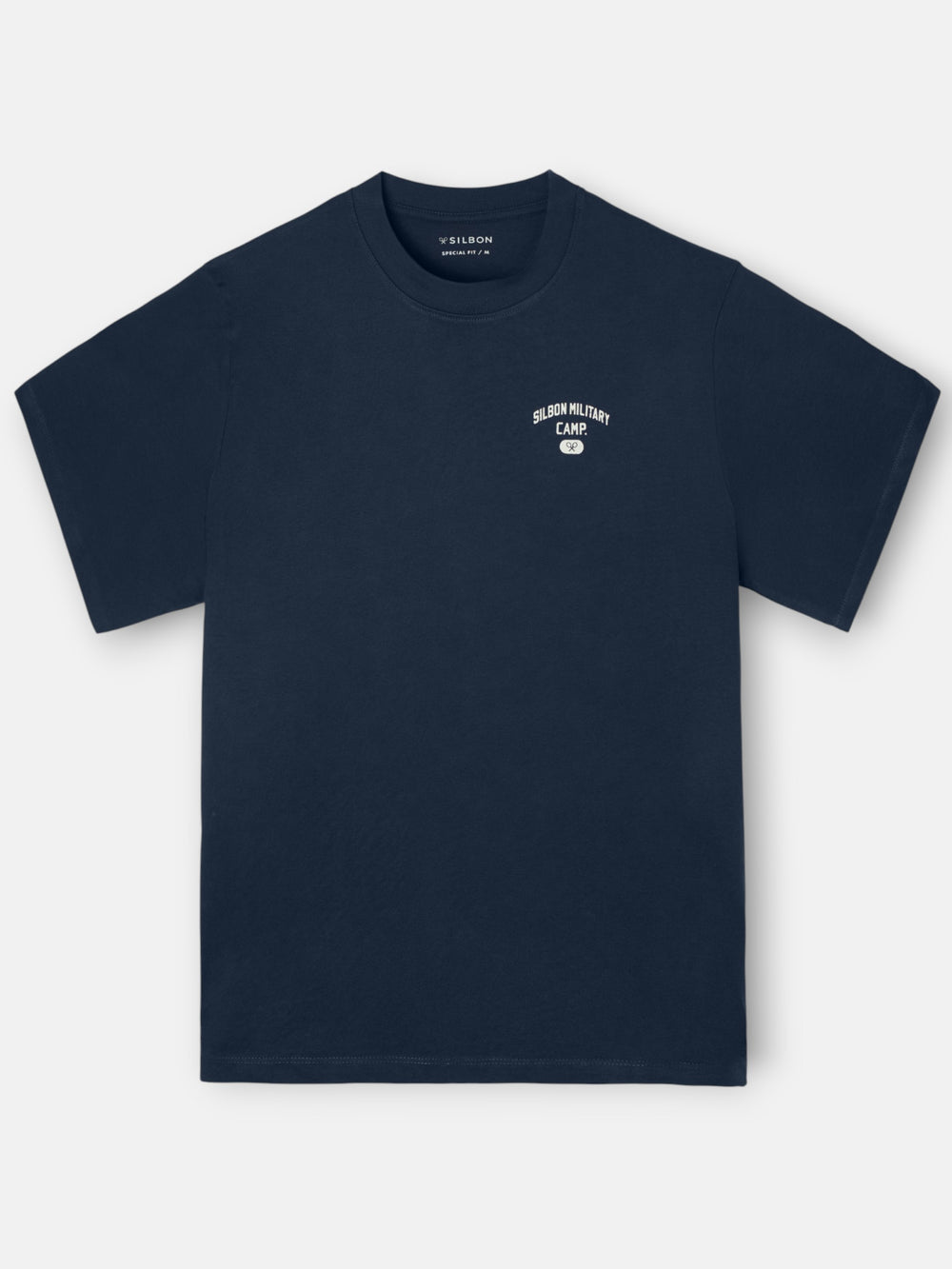 Camiseta special fit military camp azul marino