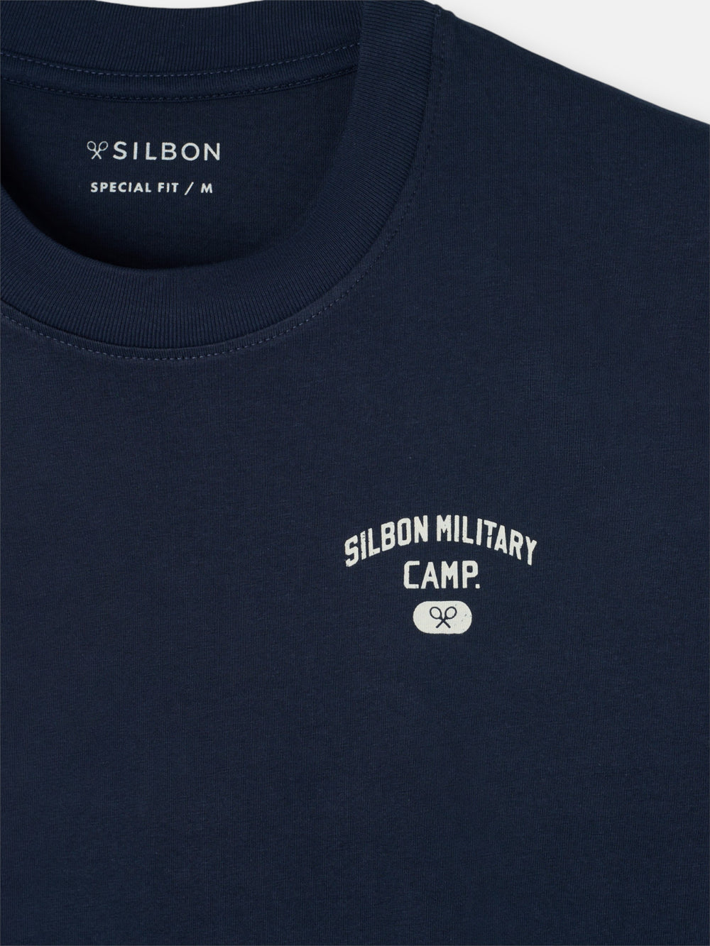 Camiseta special fit military camp azul marino