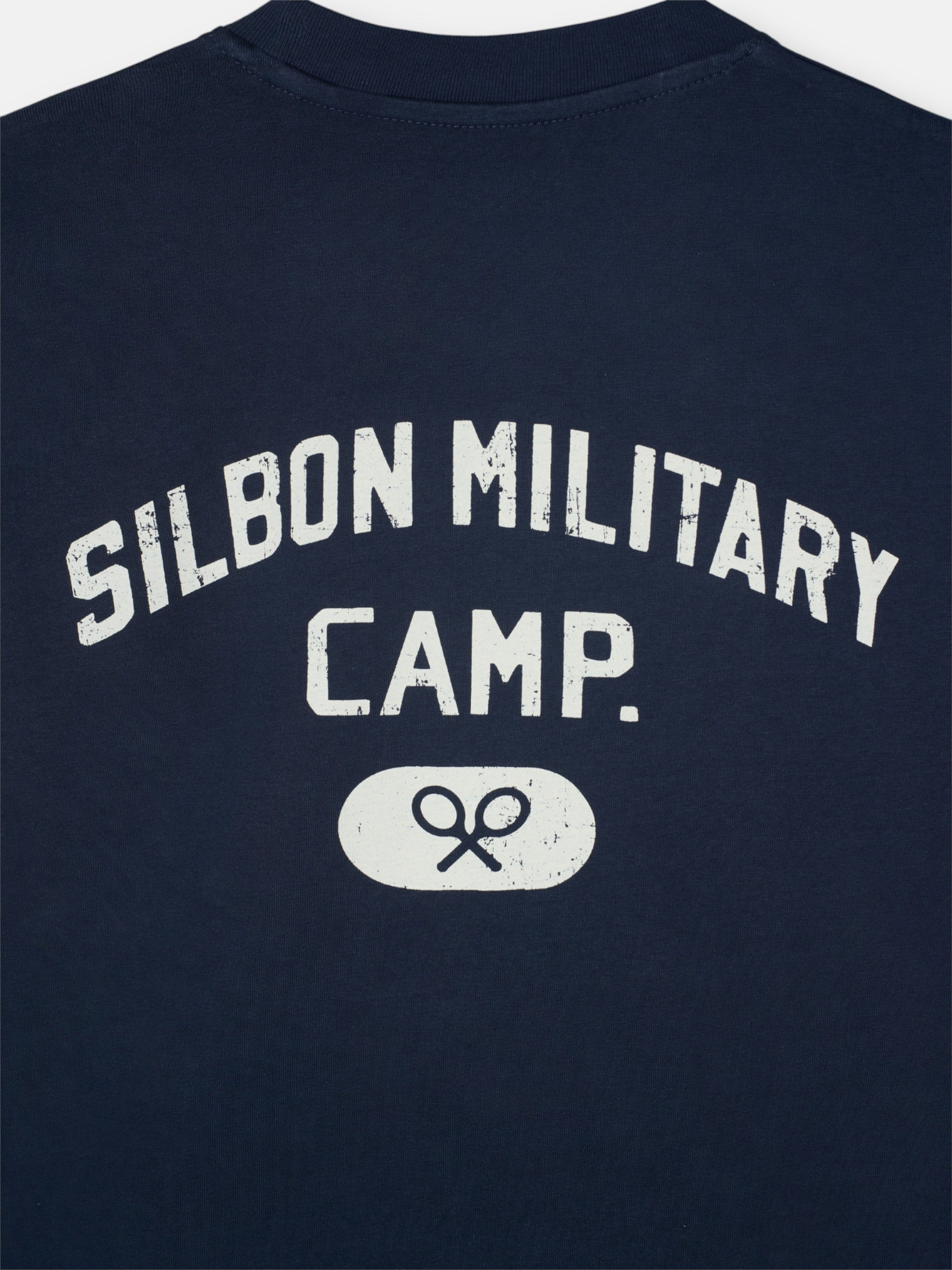 Camiseta special fit military camp azul marino