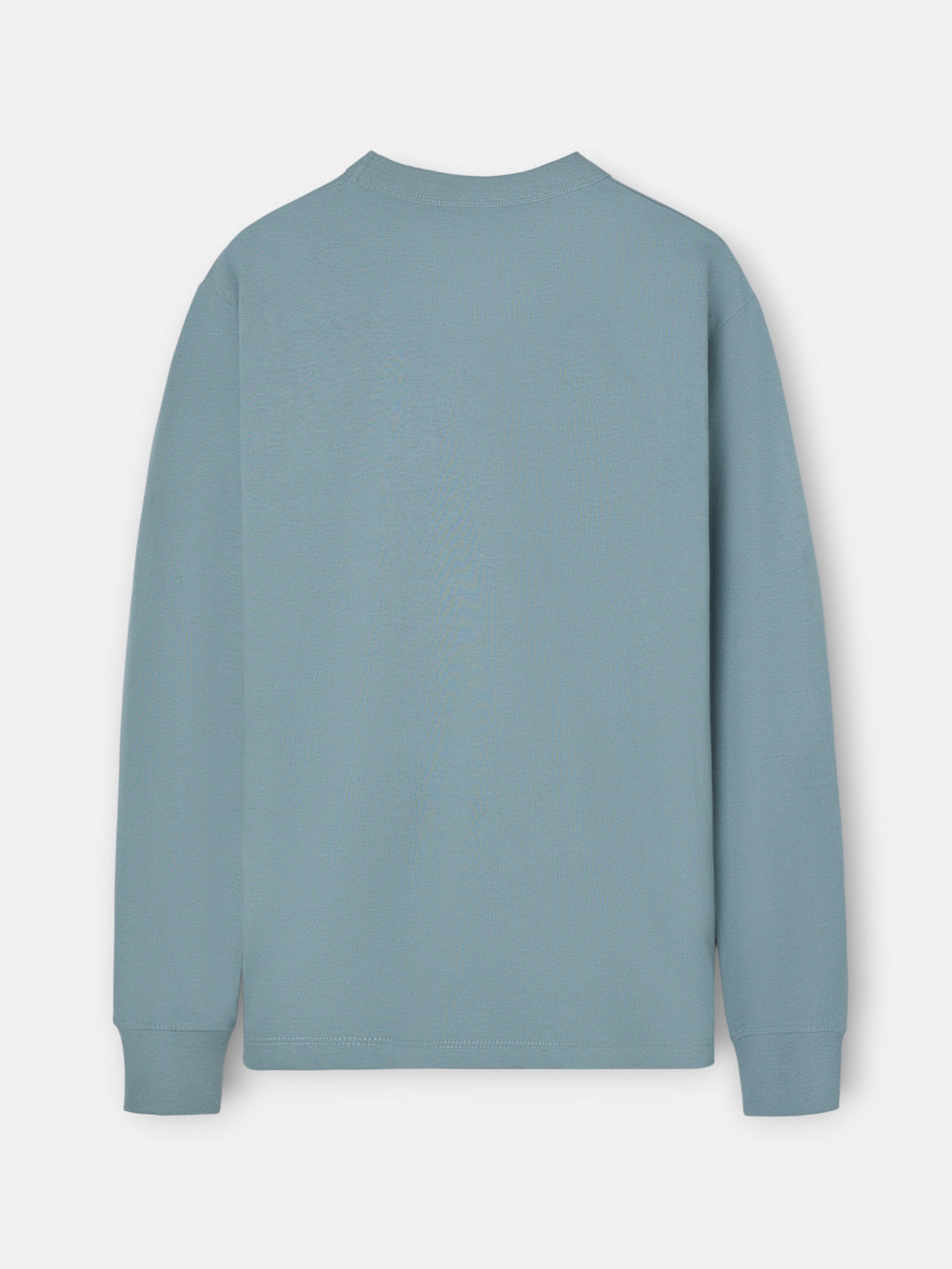 Camiseta manga larga bolsillo verde