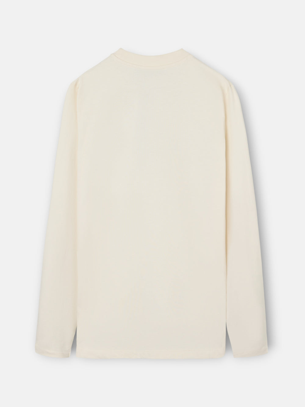 Camiseta manga larga logo medio piedra