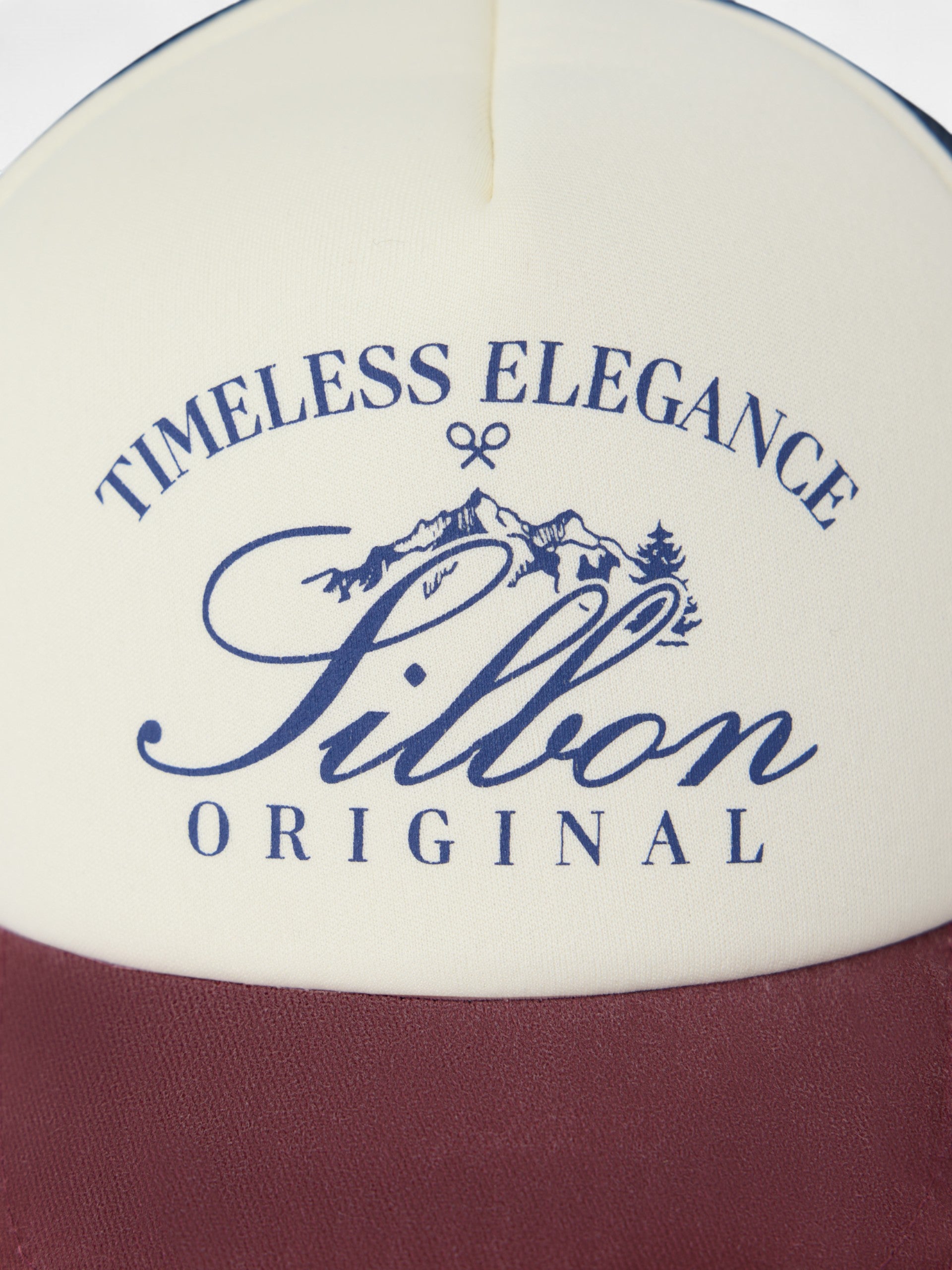 Gorra trucker original burdeos