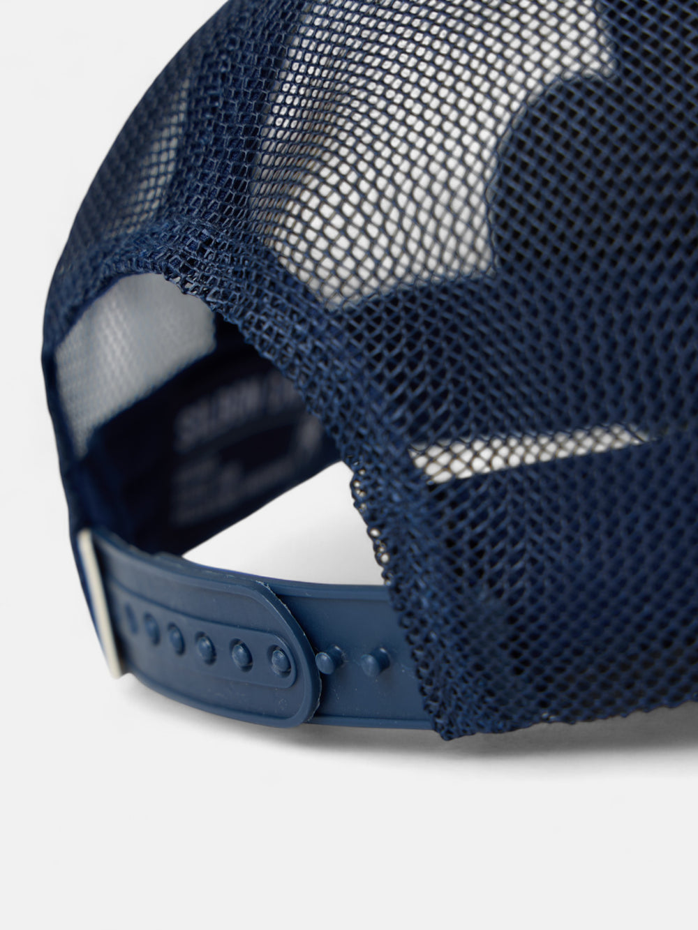 Casquette de camionneur bleue Just Vibes