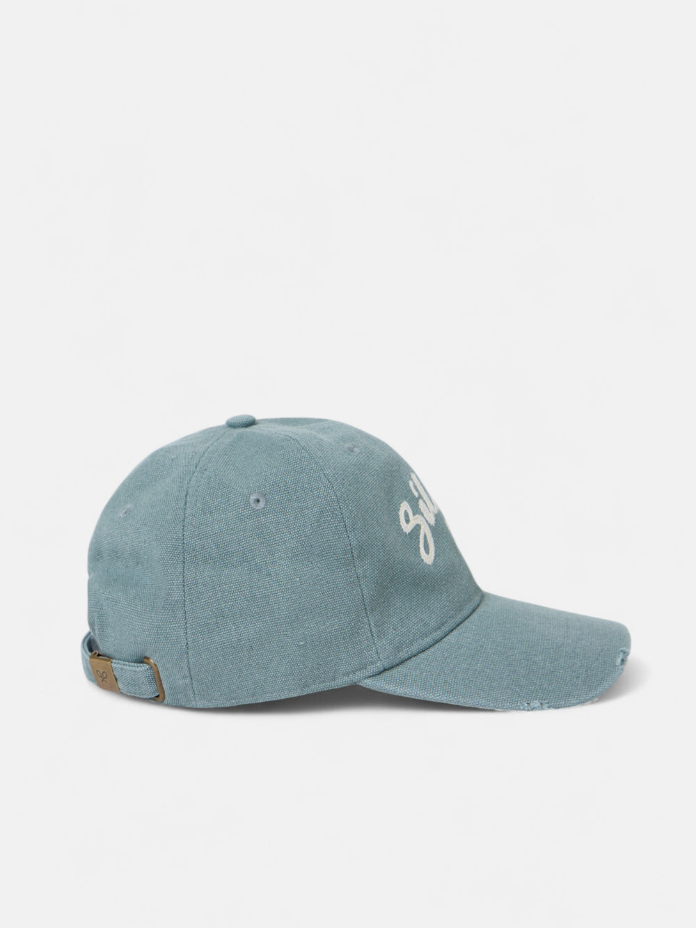 Gorra silbon desgastada verde