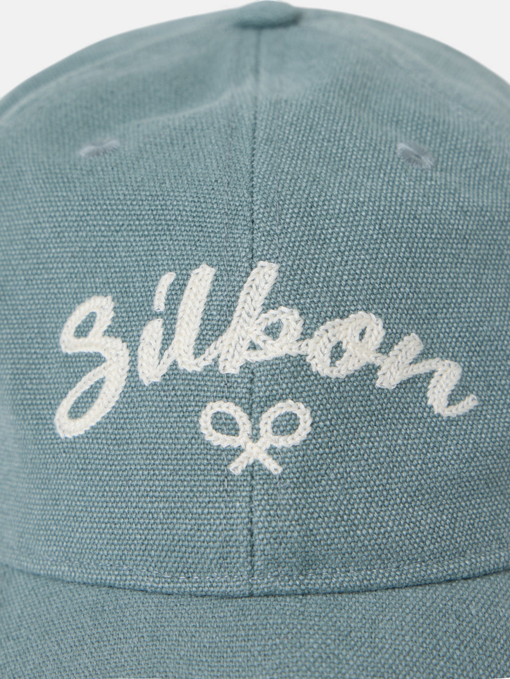 Gorra silbon desgastada verde