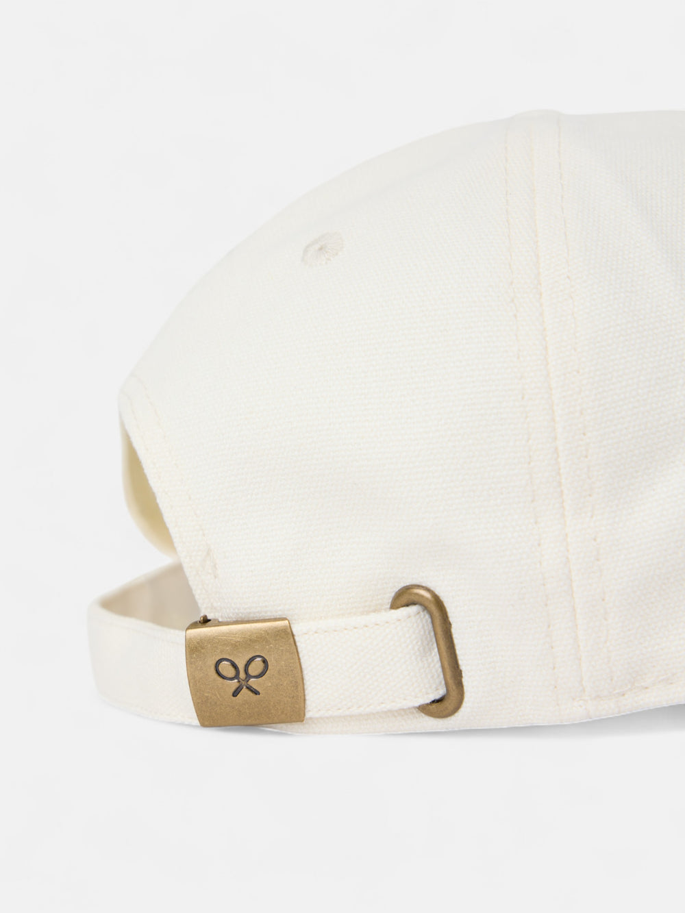 Gorra silbon tennis club beige claro