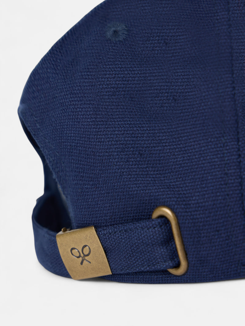 Casquette Silbon Tennis Club bleu marine