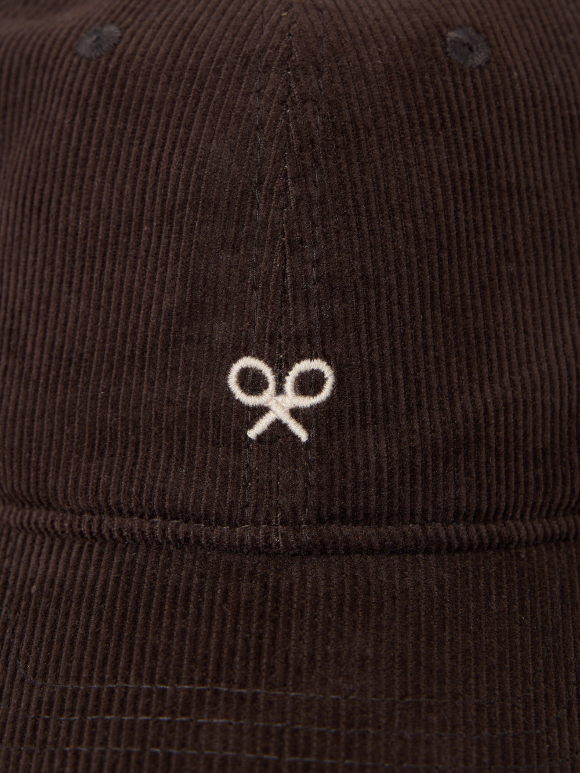 Gorra pana raquetas marron