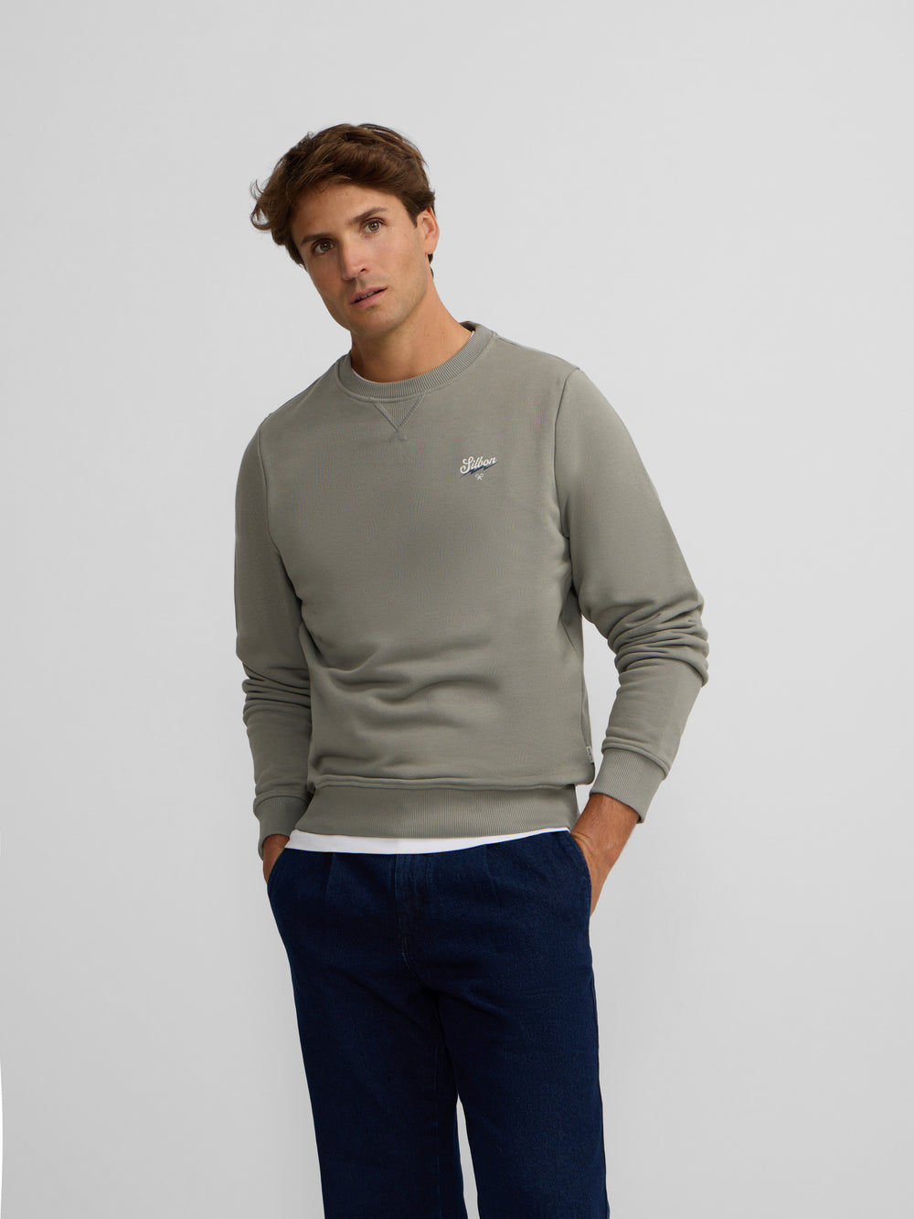 Sudadera the silbon squad khaki