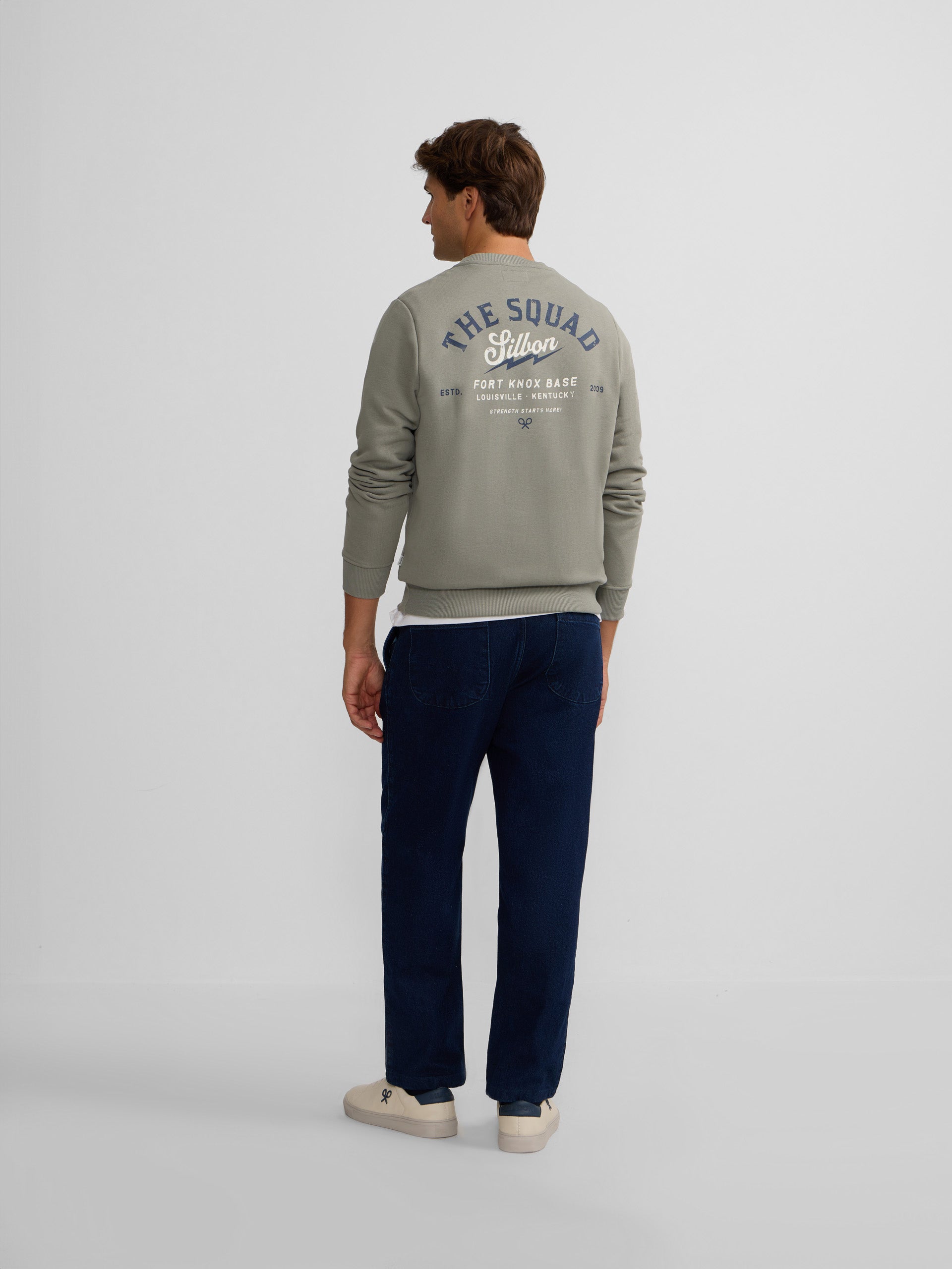 Sweatshirt The Silbon Squad caqui