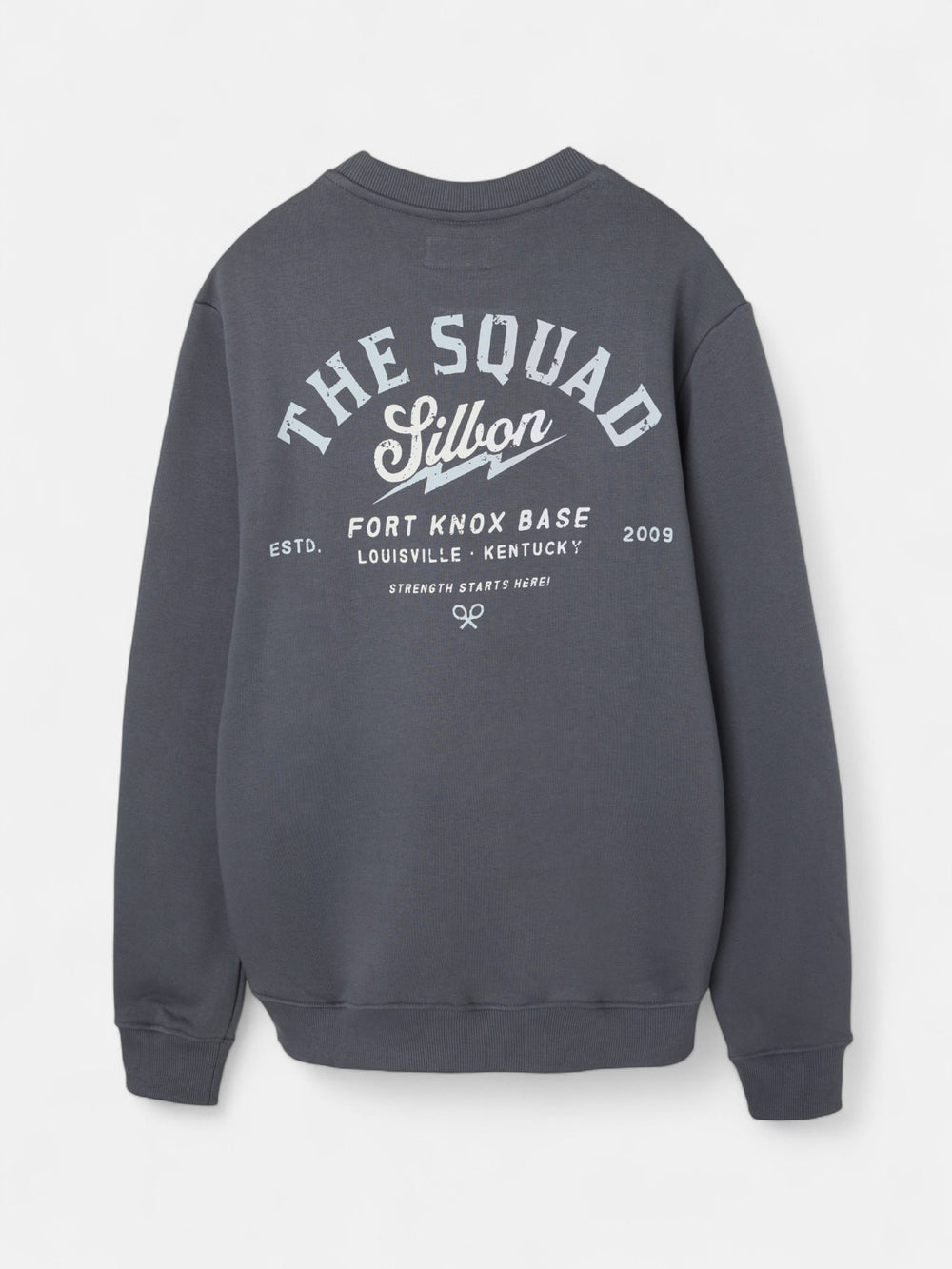Sudadera the silbon squad gris