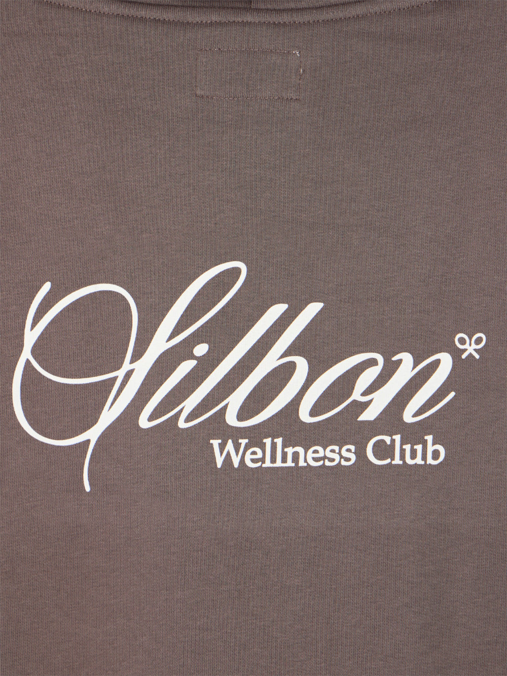 Wellness club brown hoodie sweatshirt