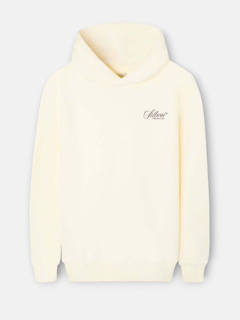 Cream wellness club hoodie sweatshirt