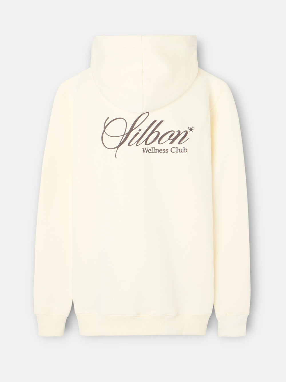 Cream wellness club hoodie sweatshirt