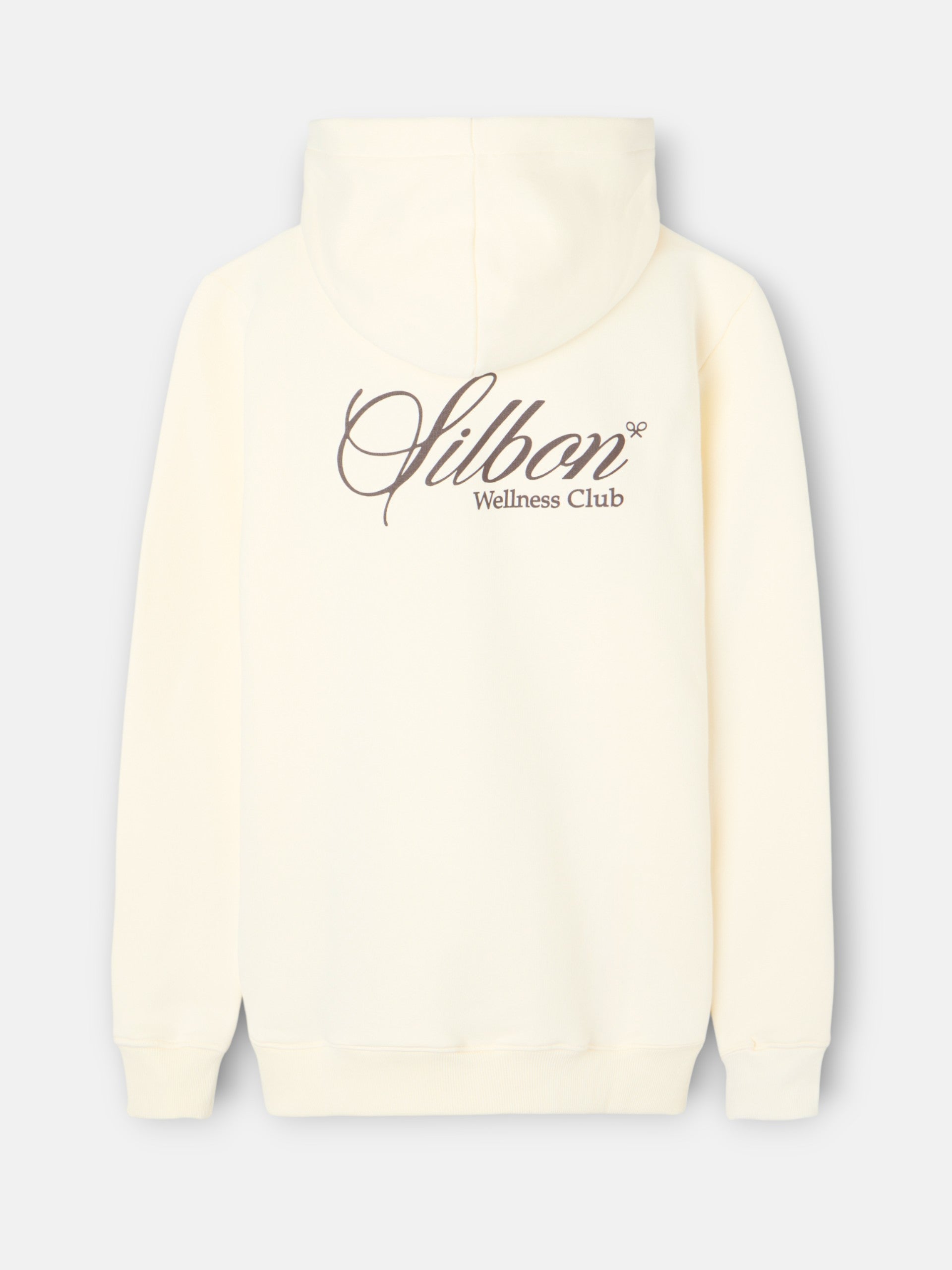 Cream wellness club hoodie sweatshirt