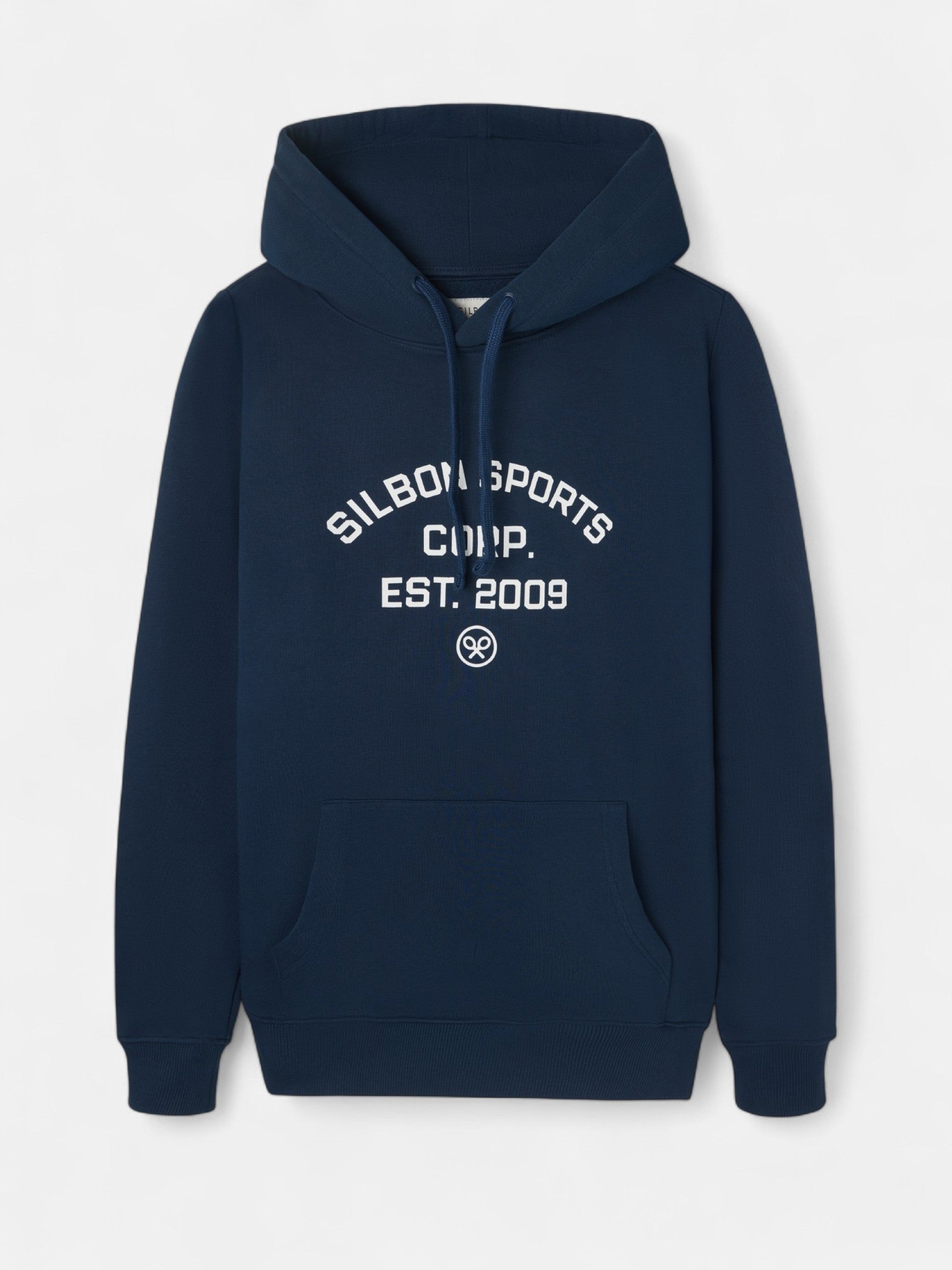 Silbon Sports navy blue hoodie sweatshirt