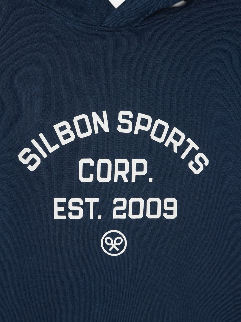 Sudadera hoodie Silbon sports azul marino