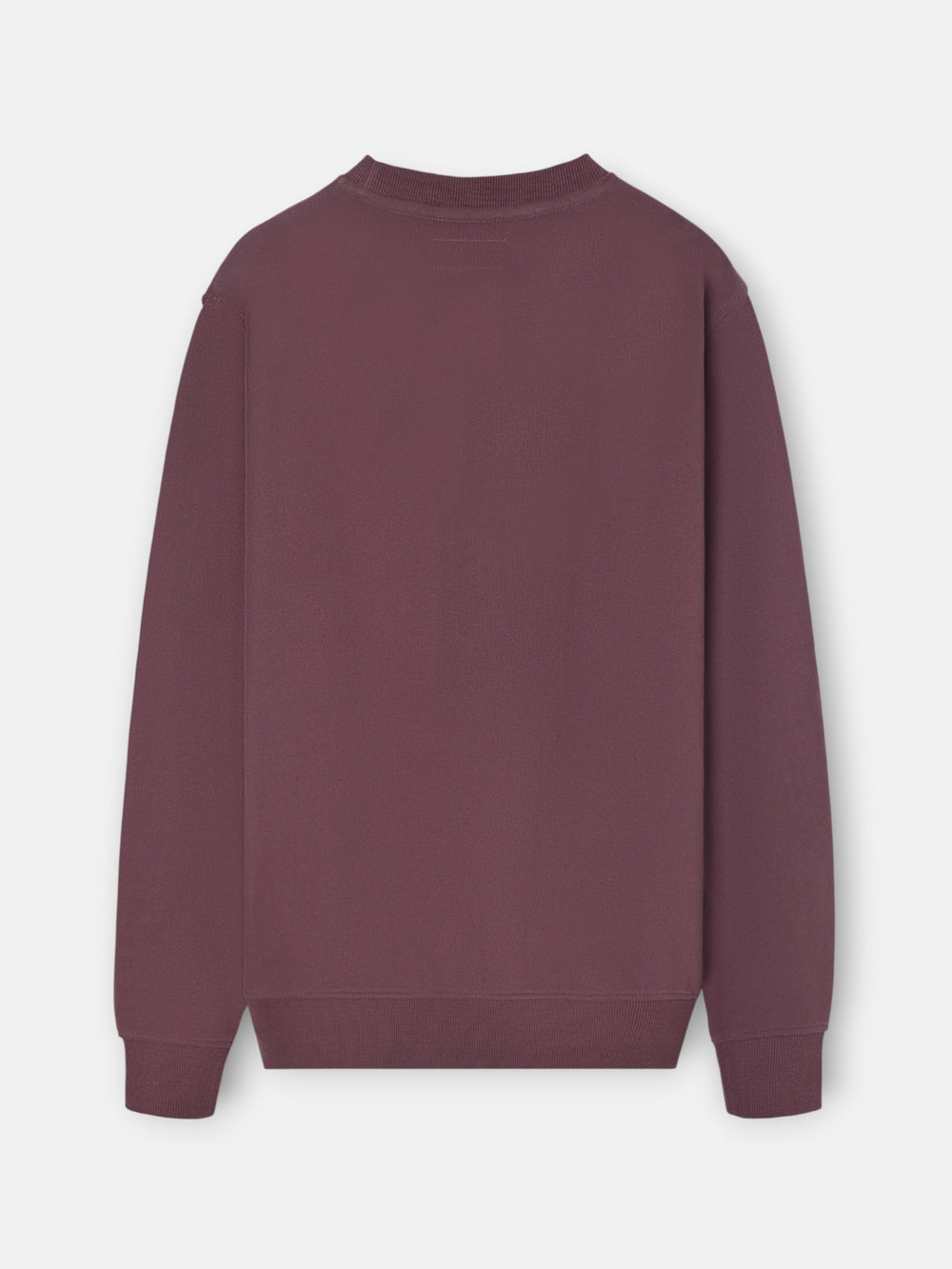 Sudadera silbon minilogo burdeos