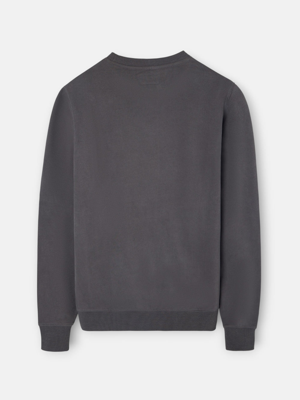 Sweat-shirt gris foncé à mini logo Silbon