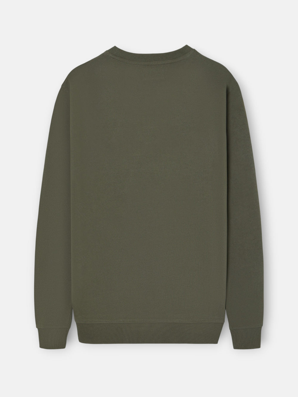 Sudadera silbon minilogo verde