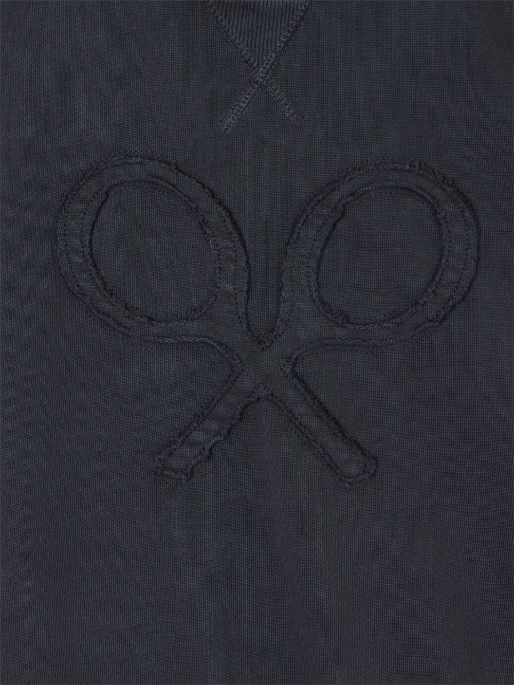 Sudadera relaxed fit logo garment dye gris