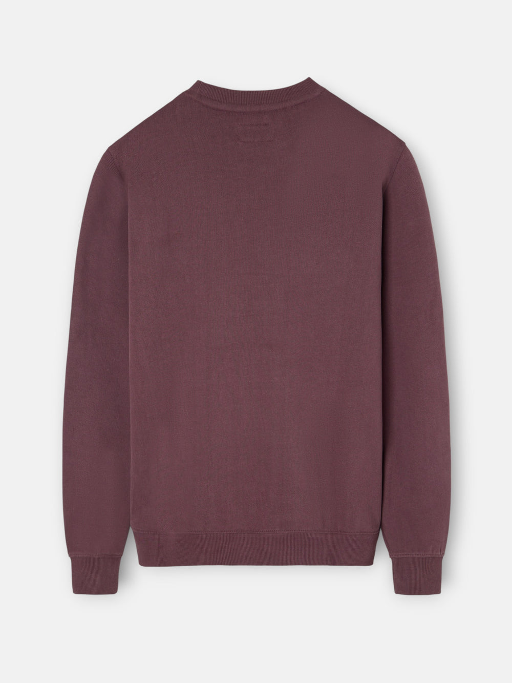 Sudadera raqueta media pana burdeos