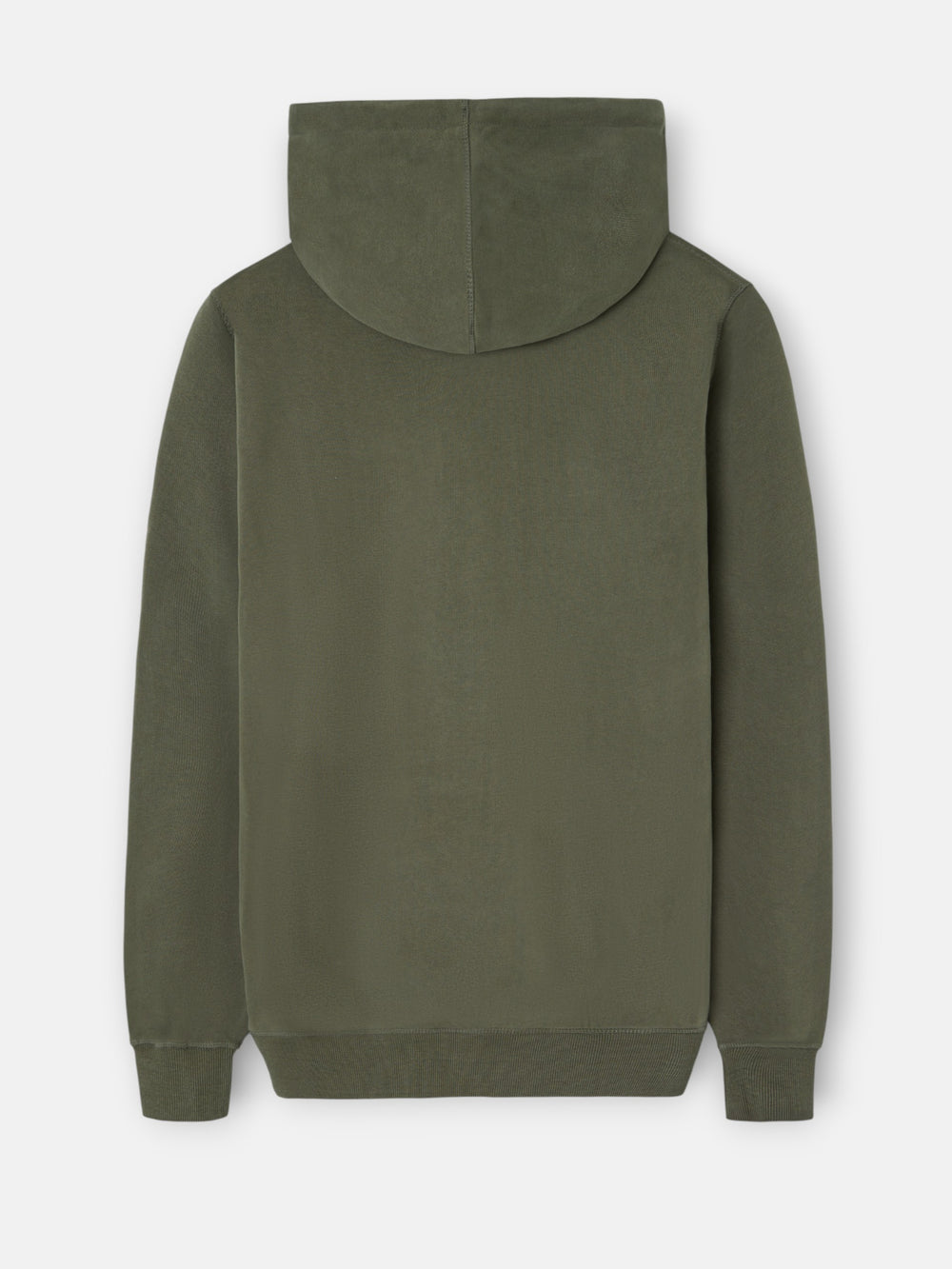 Sweatshirt hoodie com cordão étnico verde claro