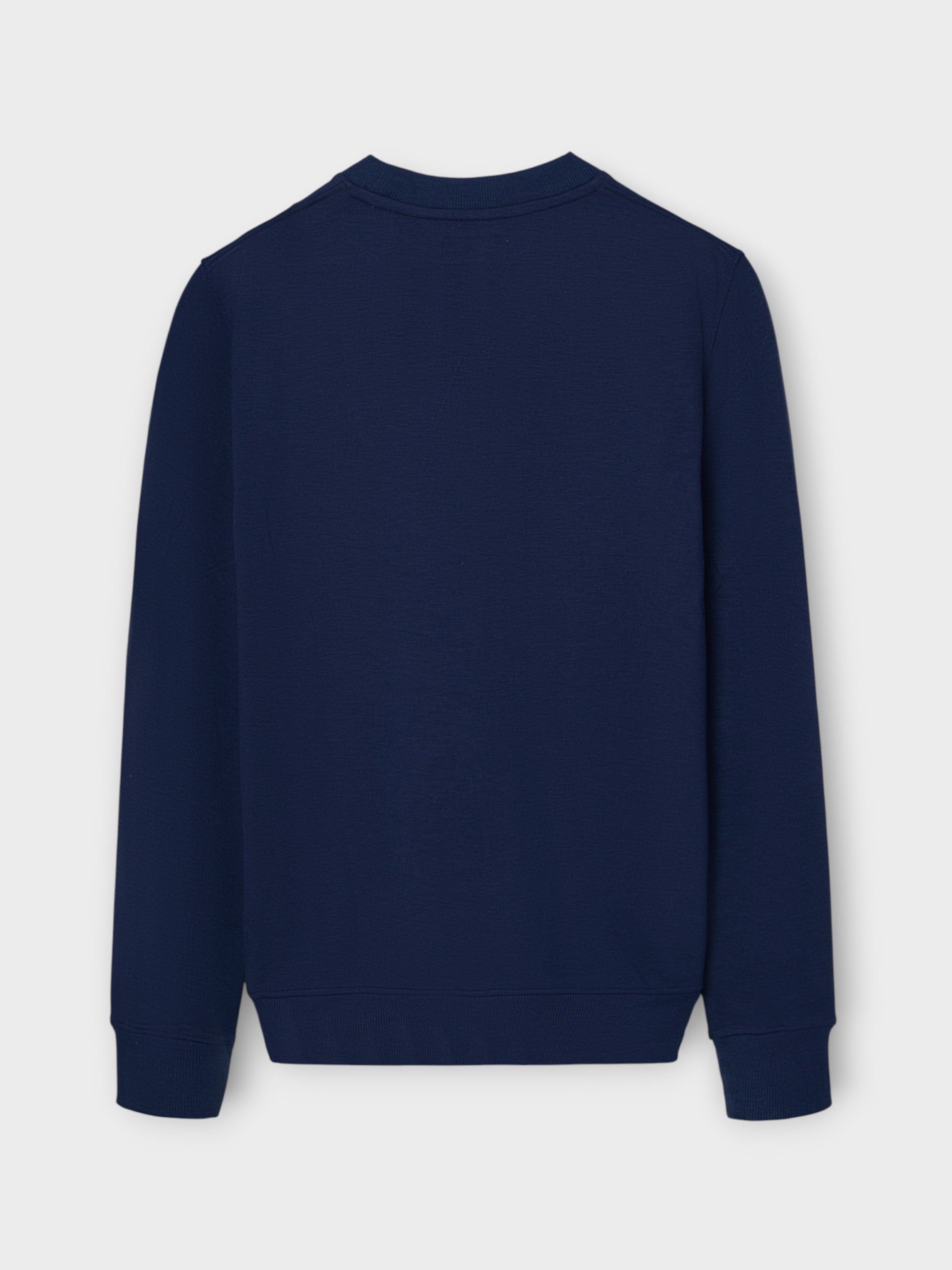 Sweatshirt clássica neoprene azul-marinho