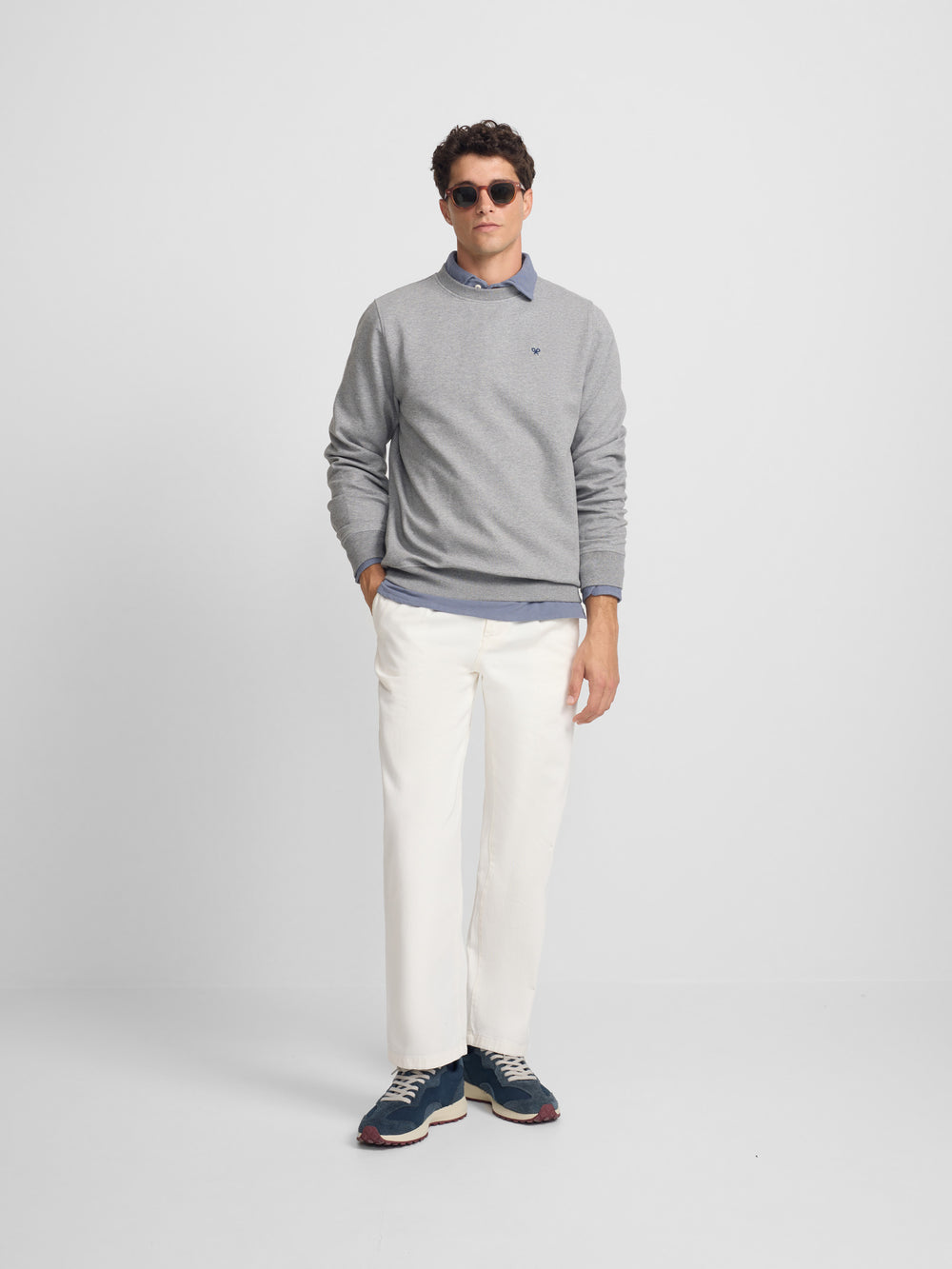 Sudadera clasica neopreno gris