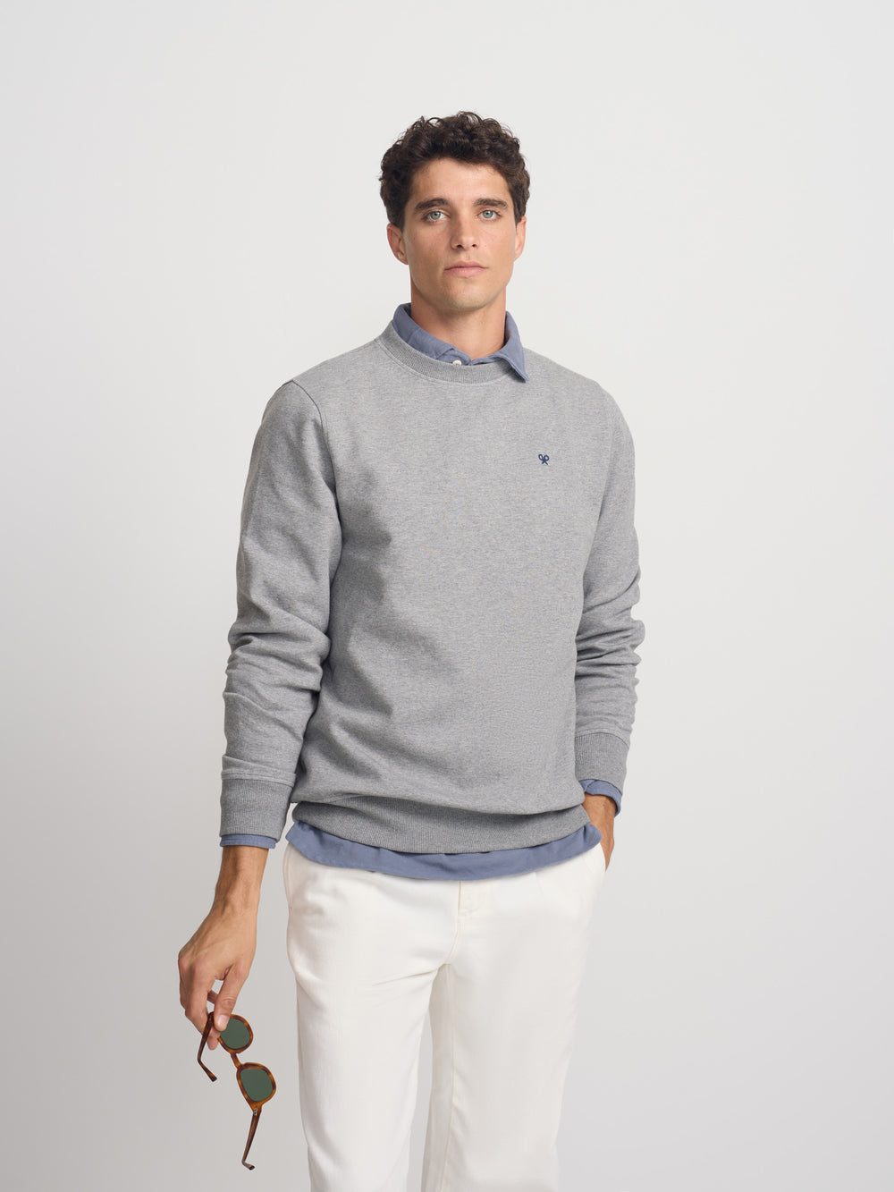 Sudadera clasica neopreno gris