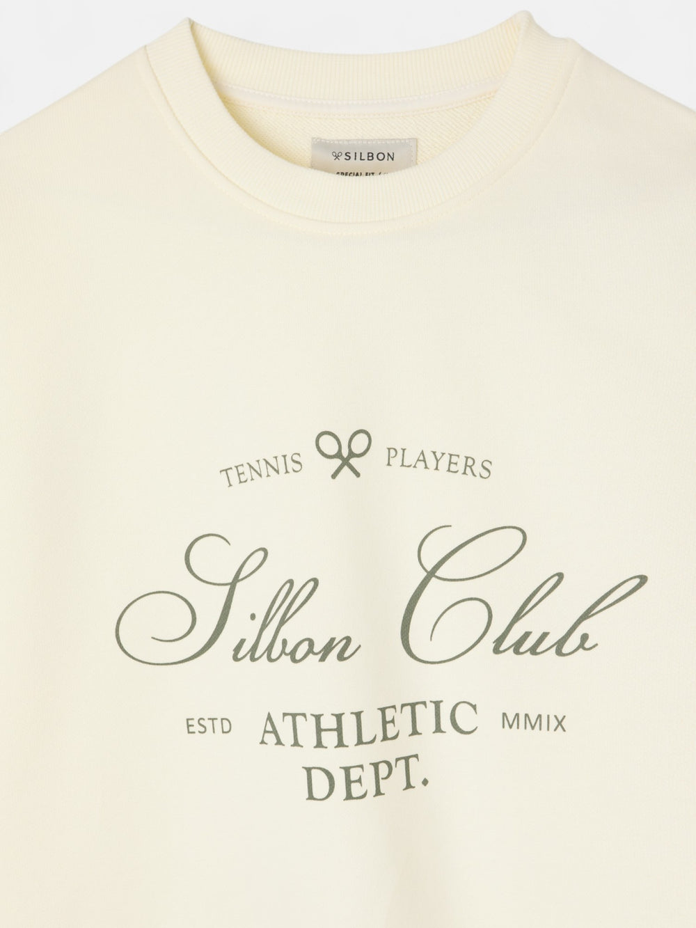 Sweatshirt special fit silbon club creme