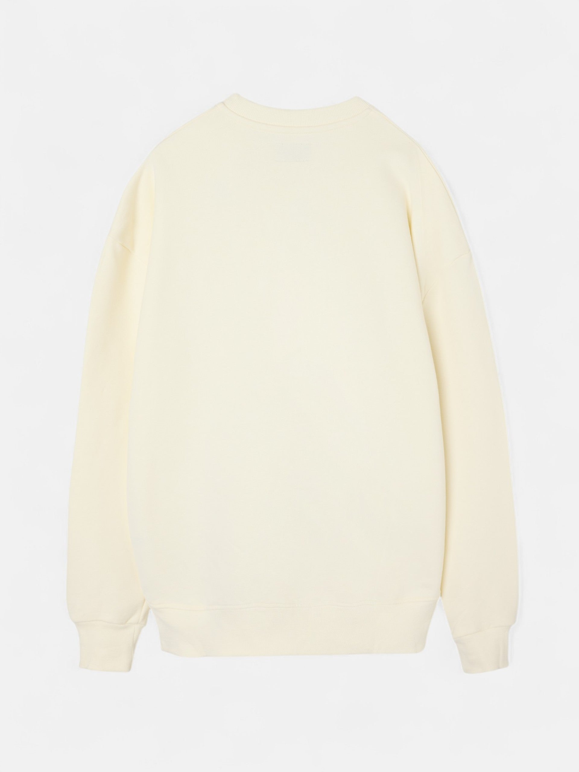 Sweat-shirt crème Silbon Club coupe spéciale