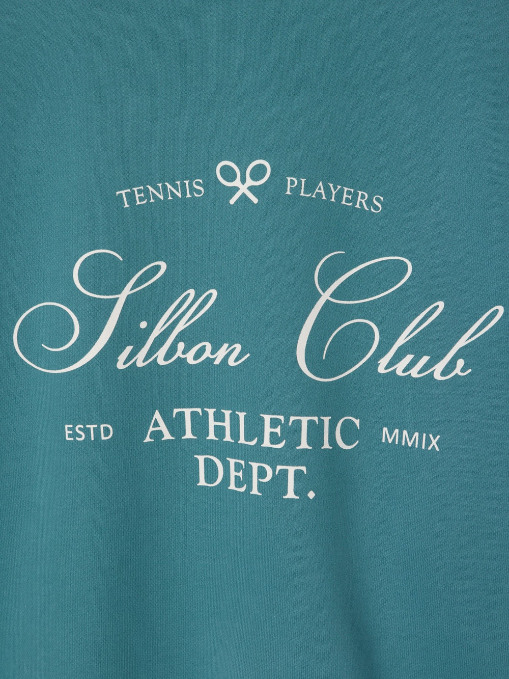 Sweatshirt special fit silbon club petróleo