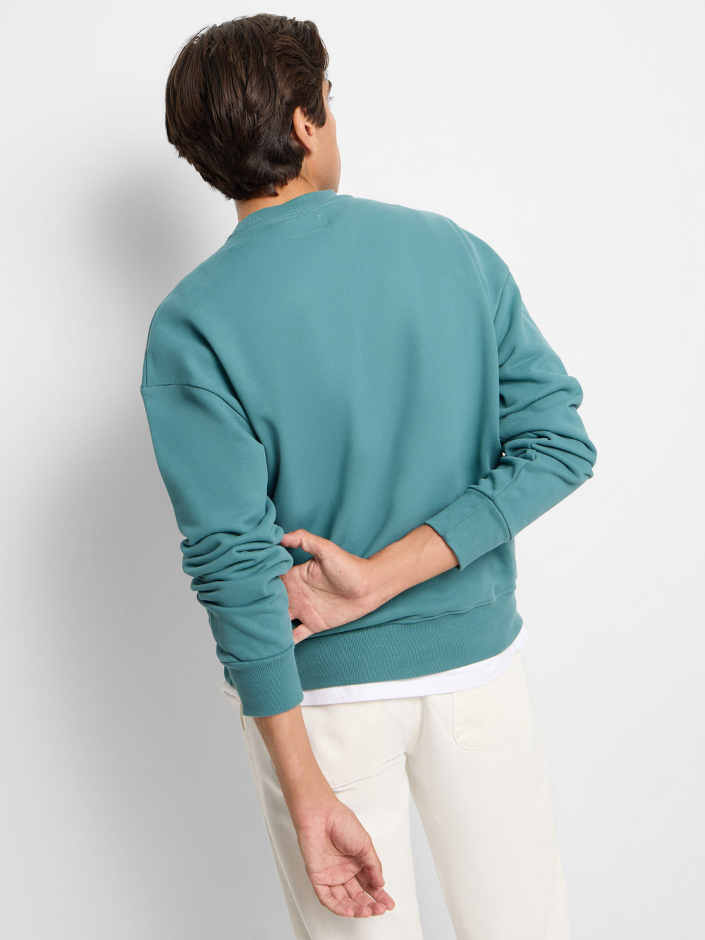 Sweatshirt special fit silbon club petróleo