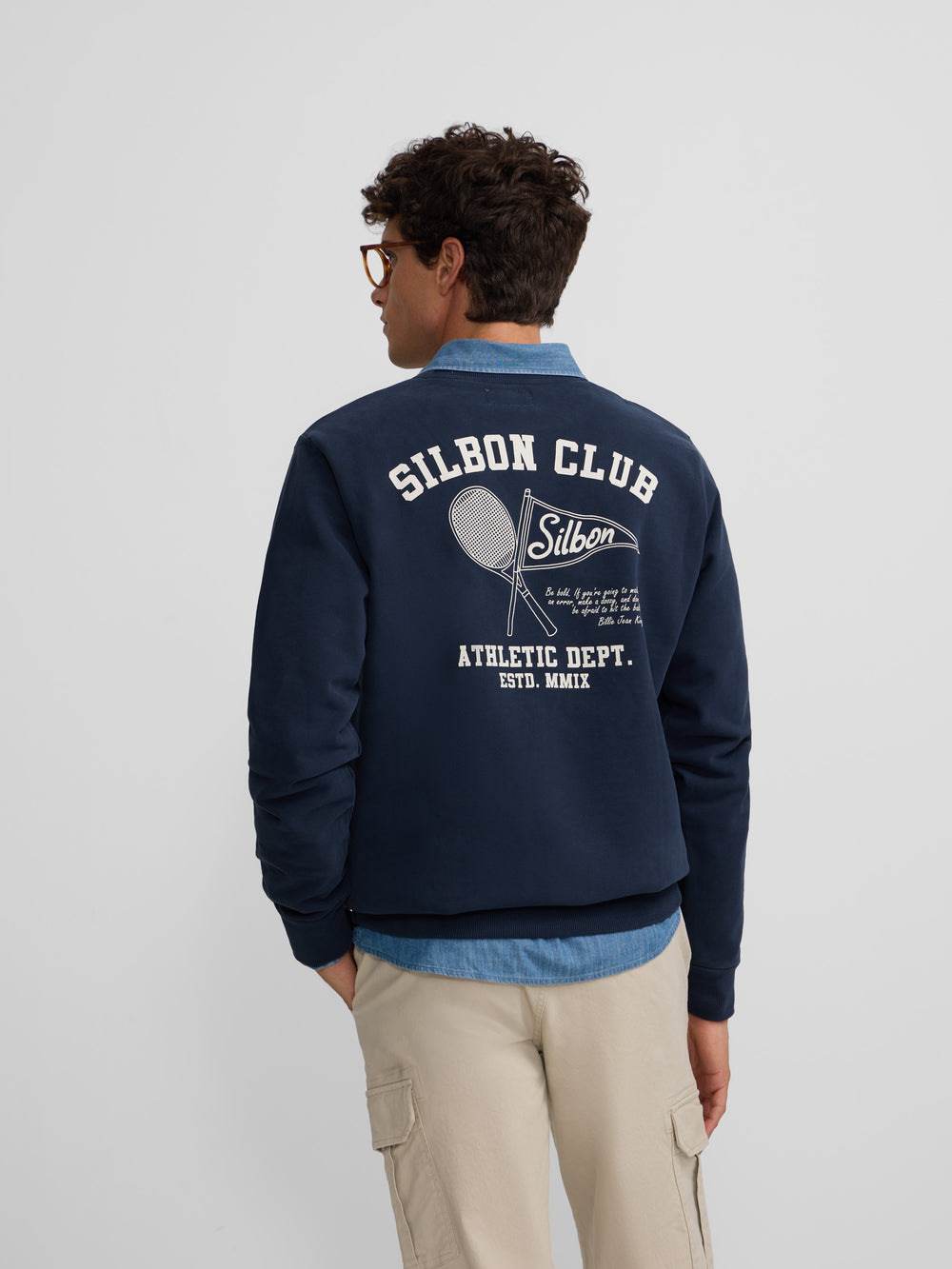 Sudadera athletic dept. marino