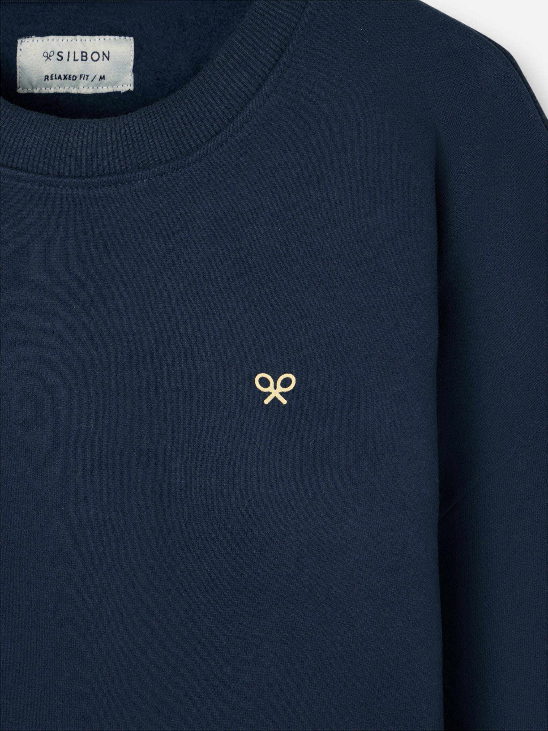 Sweatshirt relaxed fit culture azul-marinho