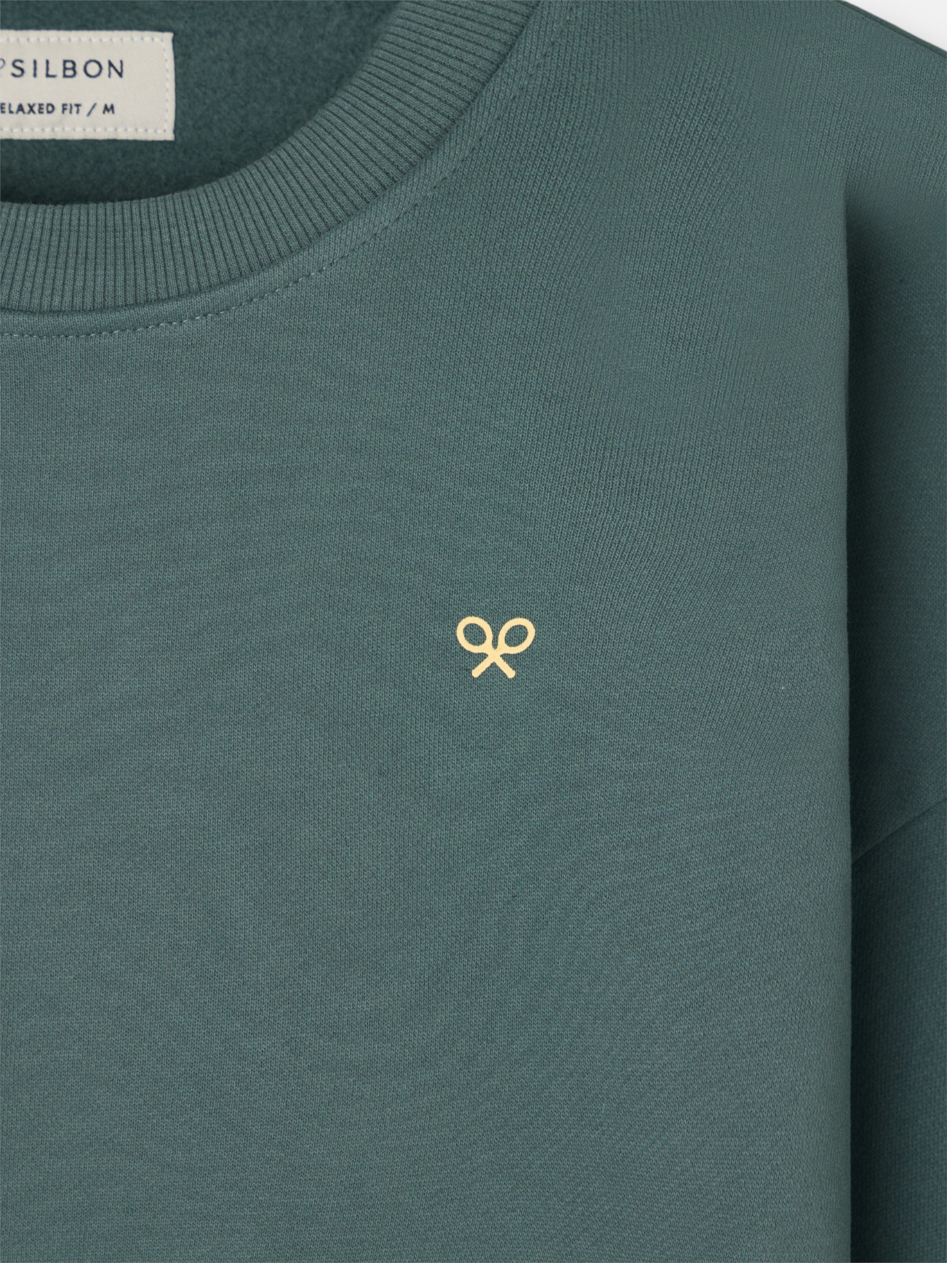 Sweatshirt relaxed fit culture verde