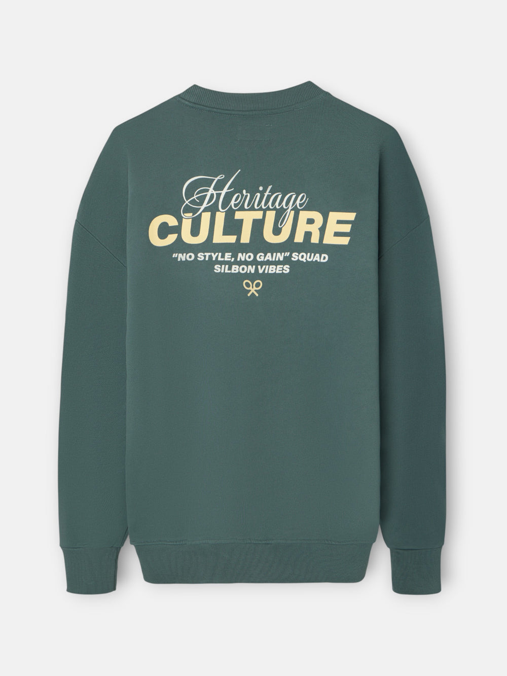 Sweatshirt relaxed fit culture verde