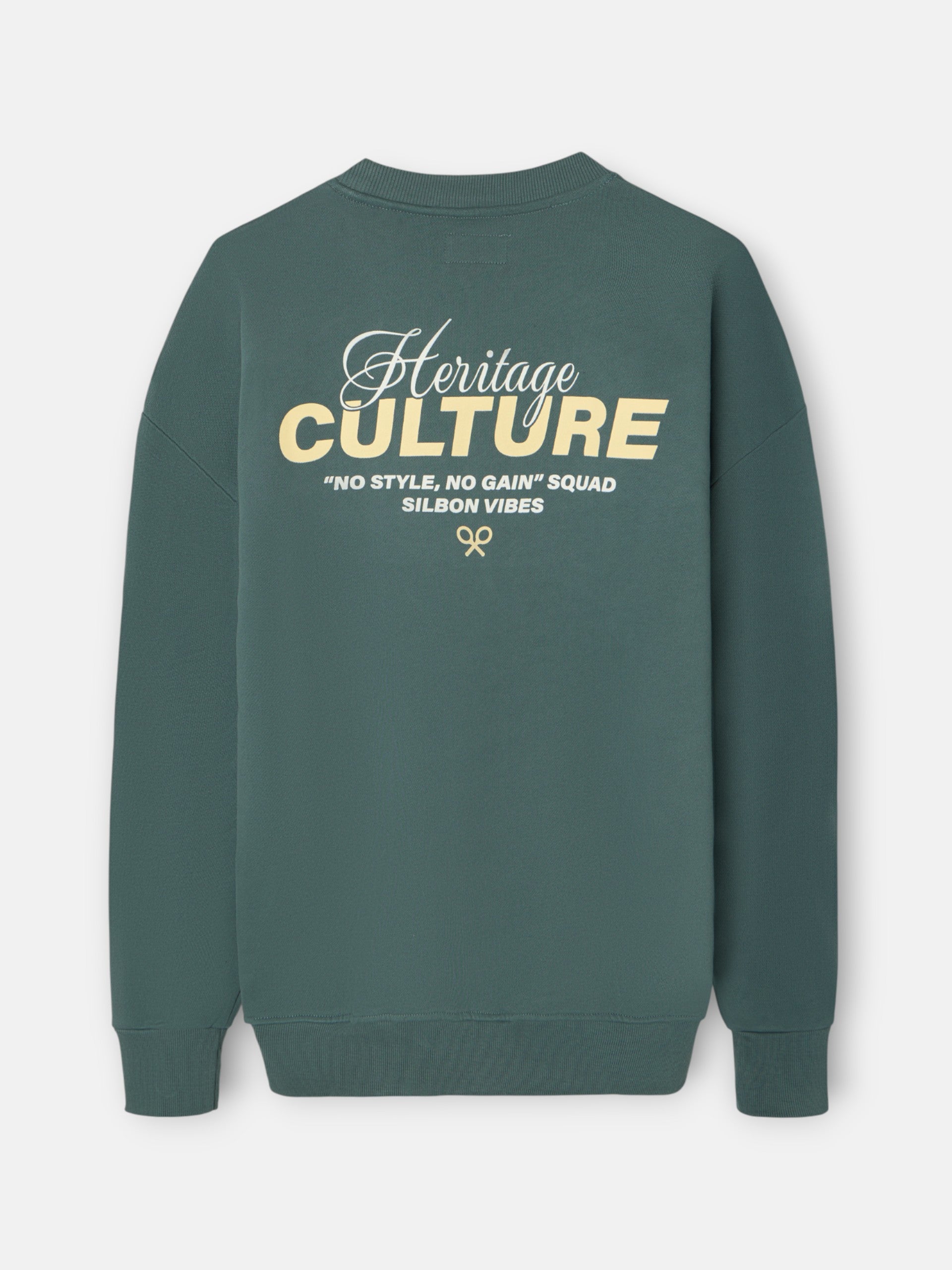 Sweatshirt relaxed fit culture verde
