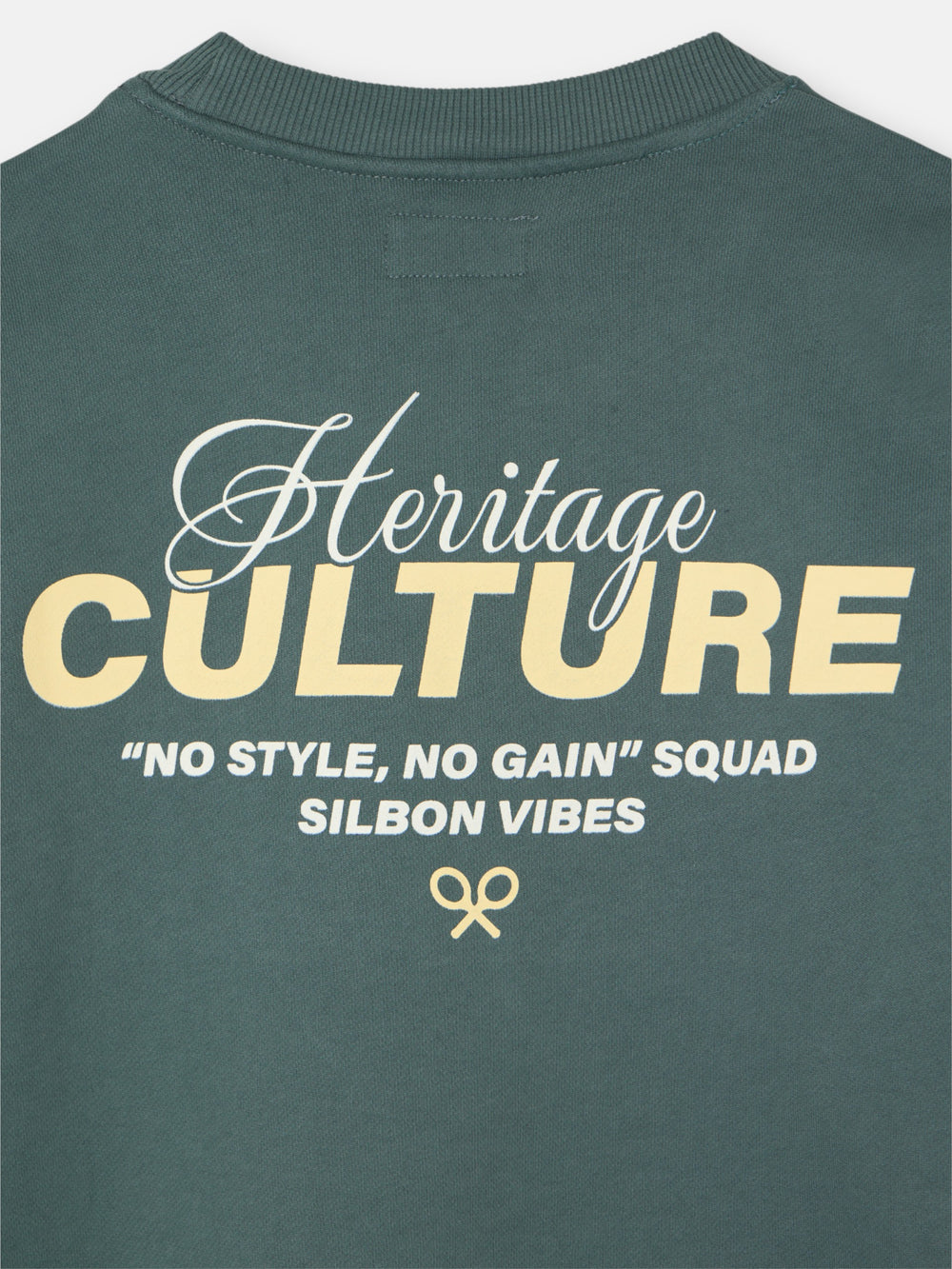 Sweatshirt relaxed fit culture verde