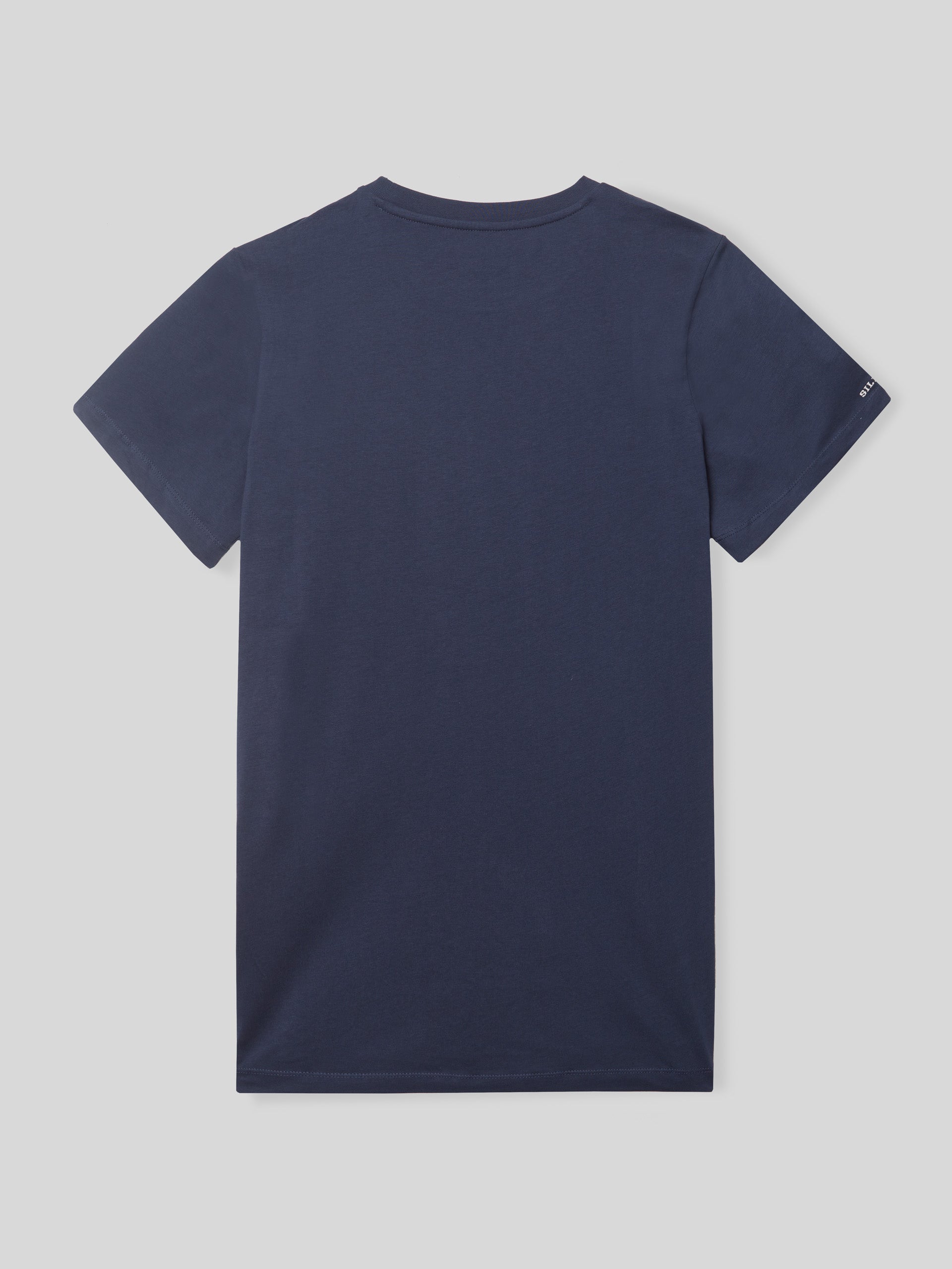 Camiseta miniraqueta vintage azul marino