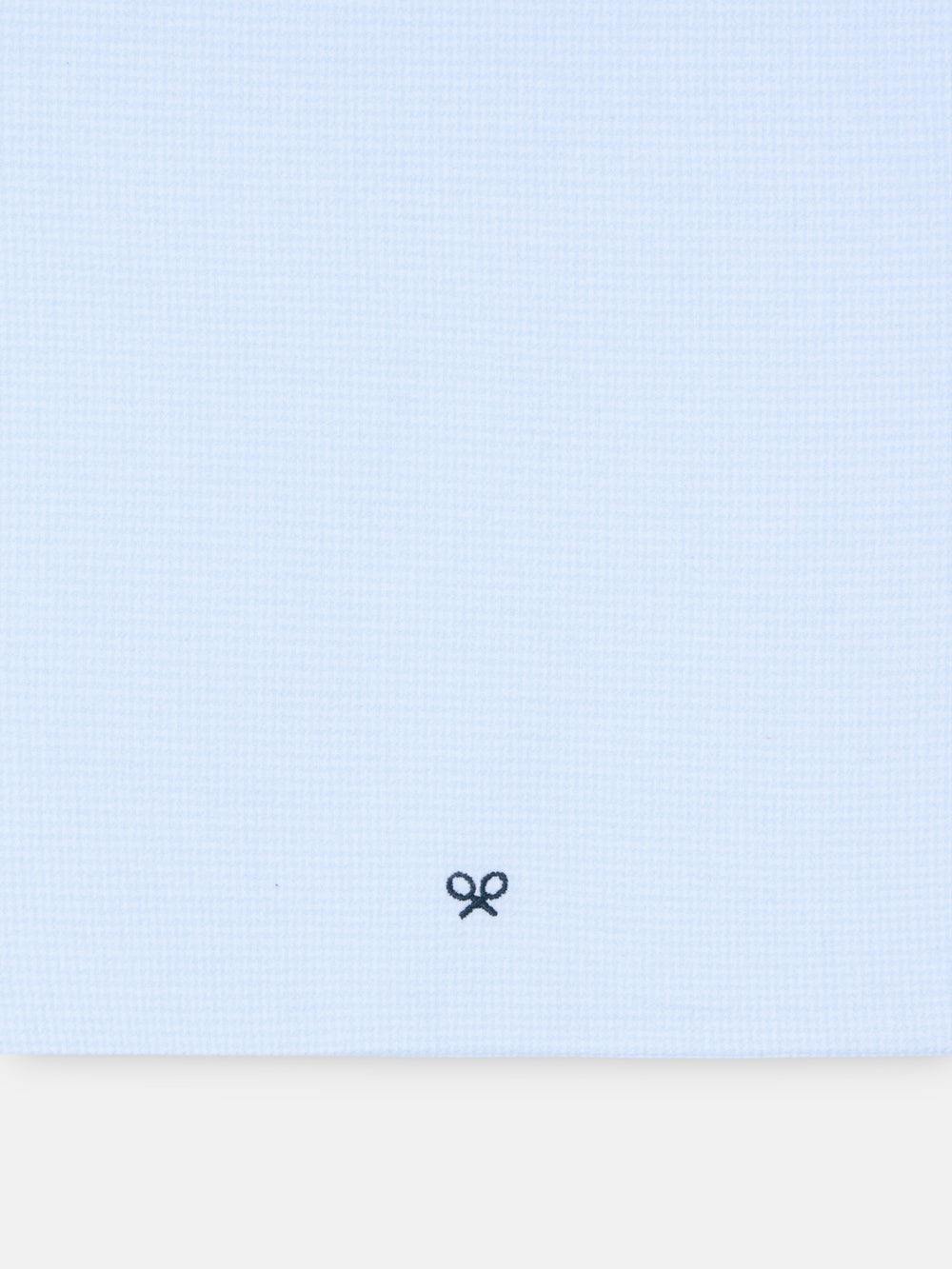 Light blue houndstooth shirt-style pajamas