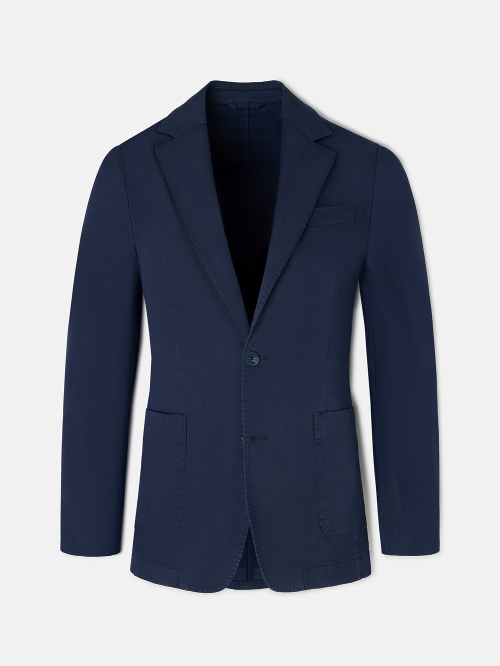 Blazer casual azul-marinho