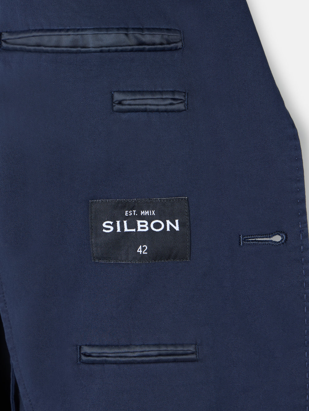 Blazer casual azul-marinho