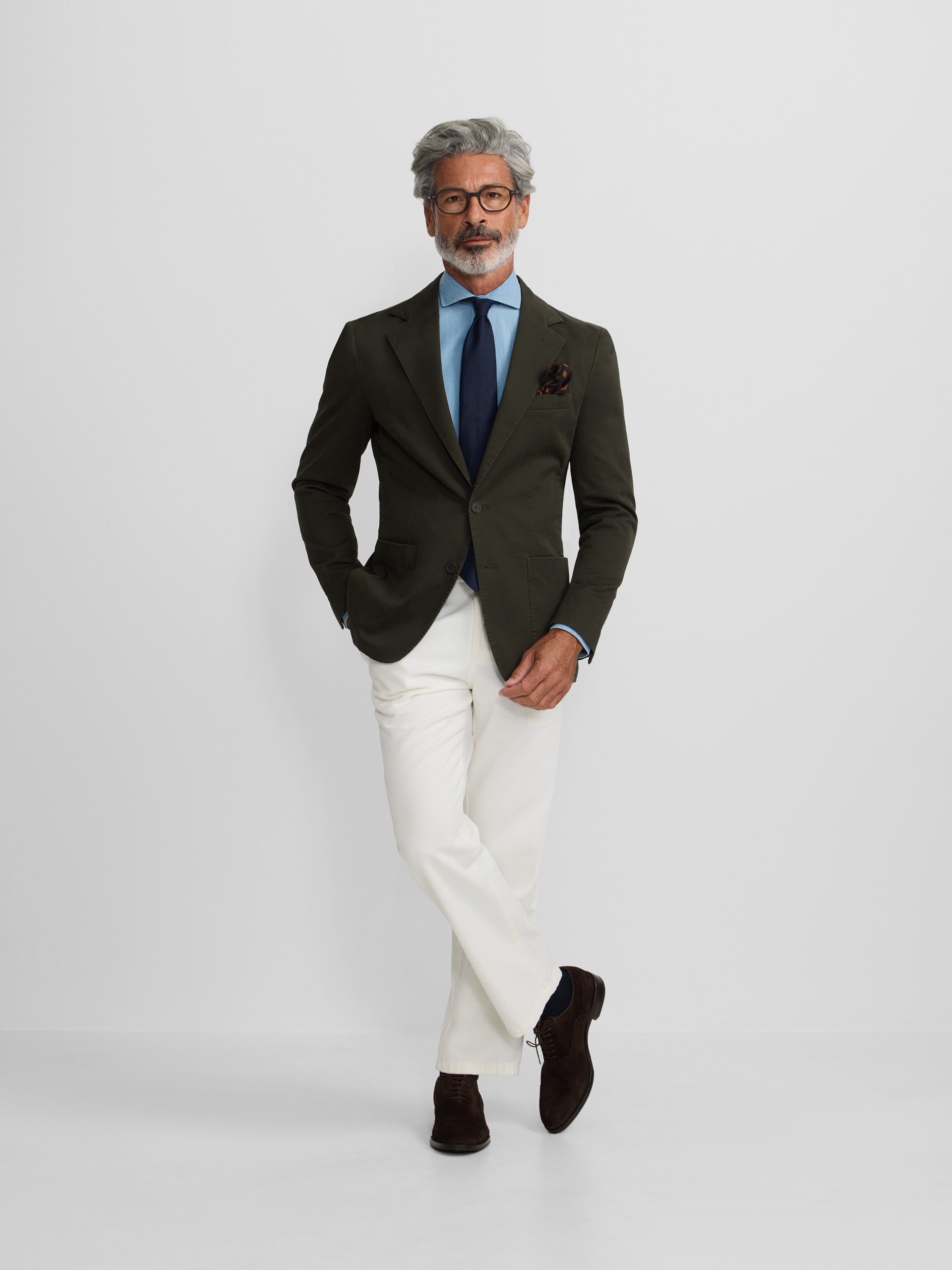 Americana casual verde