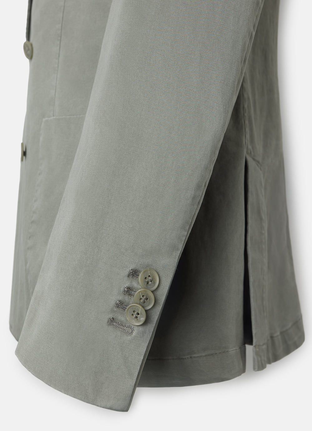 Blazer casual cruzado verde