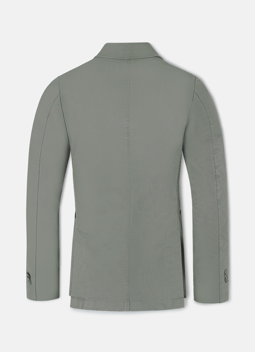 Blazer casual cruzado verde