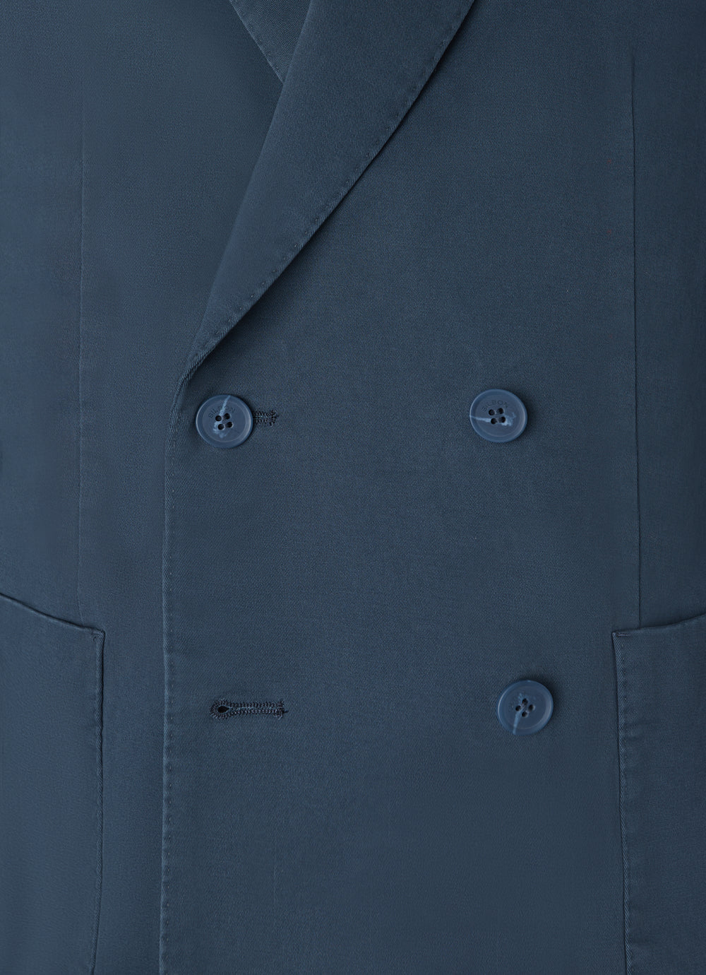 Americana casual cruzada azul