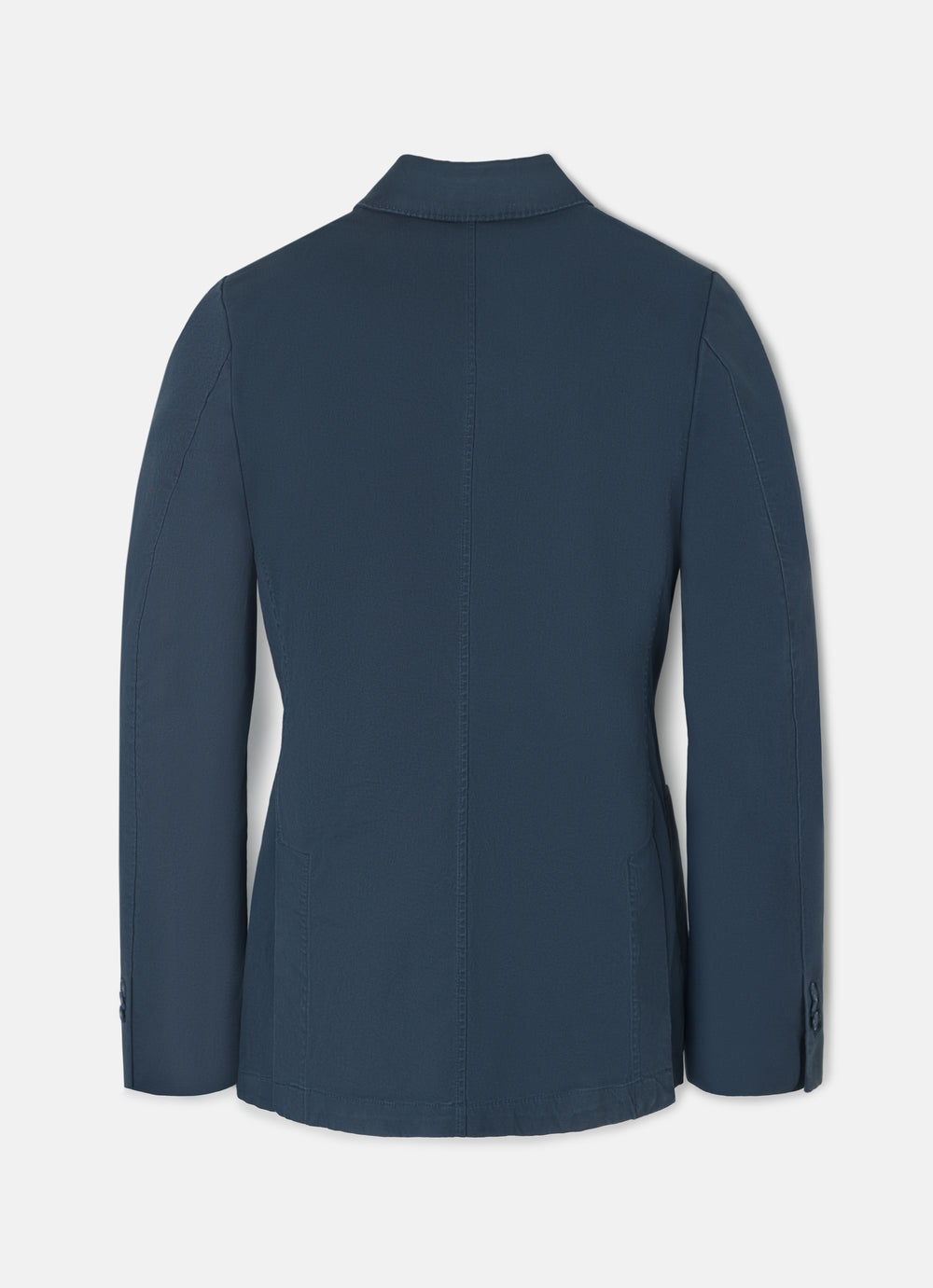 Americana casual cruzada azul