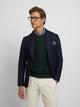 Plain navy blue blazer